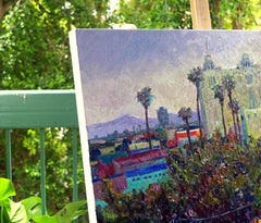Early Evening in Los Angeles, a View from Hollywood
