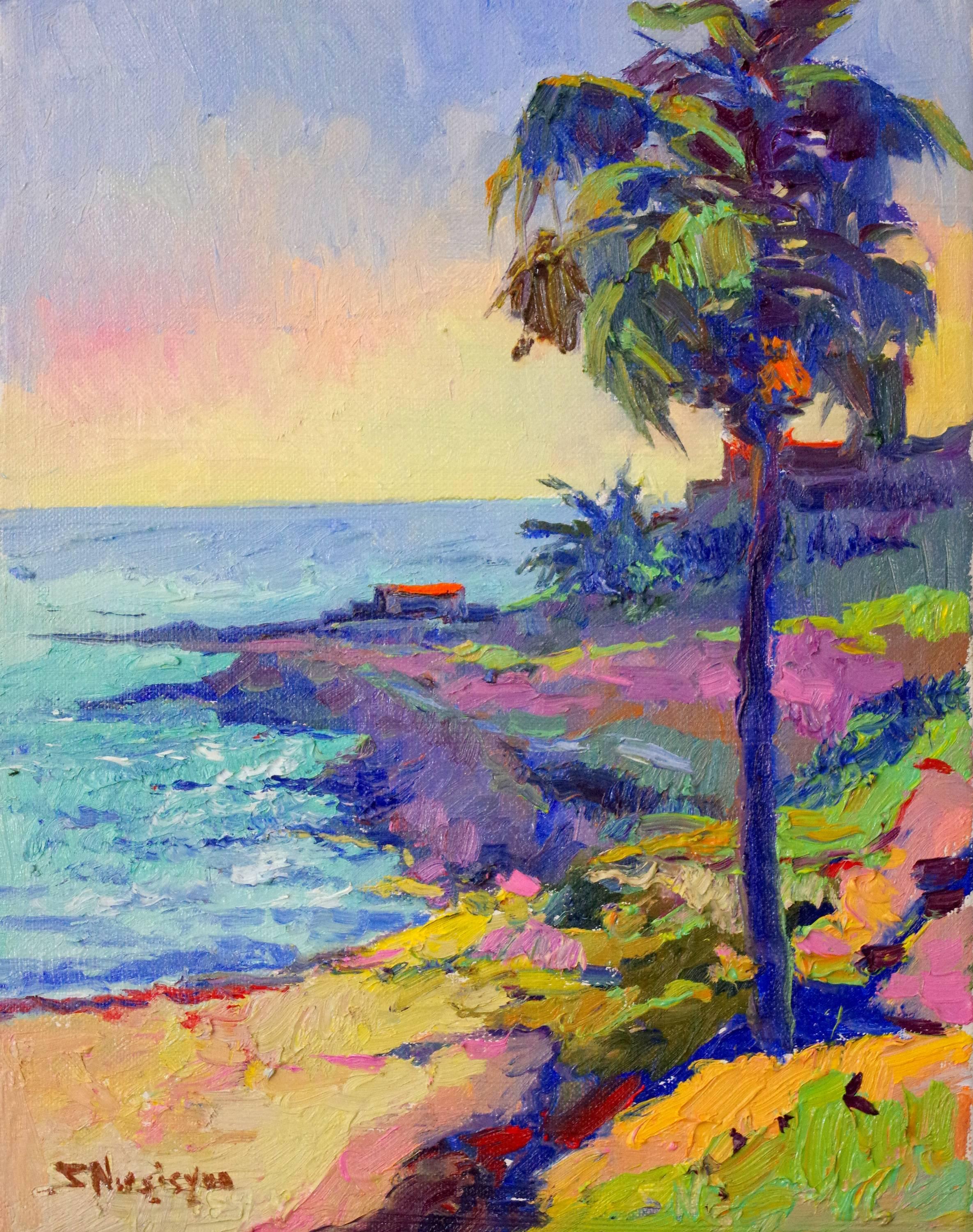 Suren Nersisyan Landscape Painting - Early Evening (Santa Barbara)