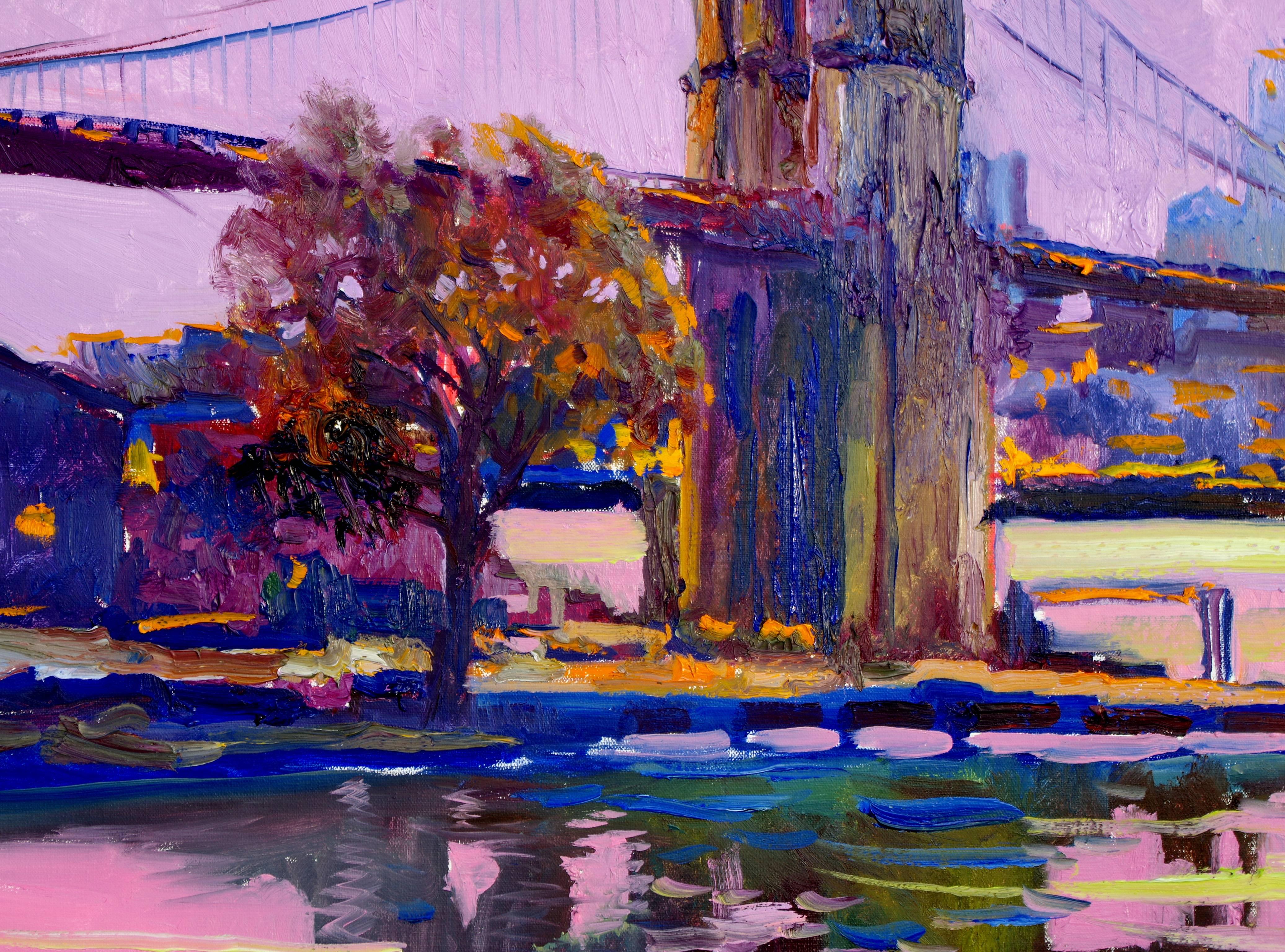 brooklyn bridge painting