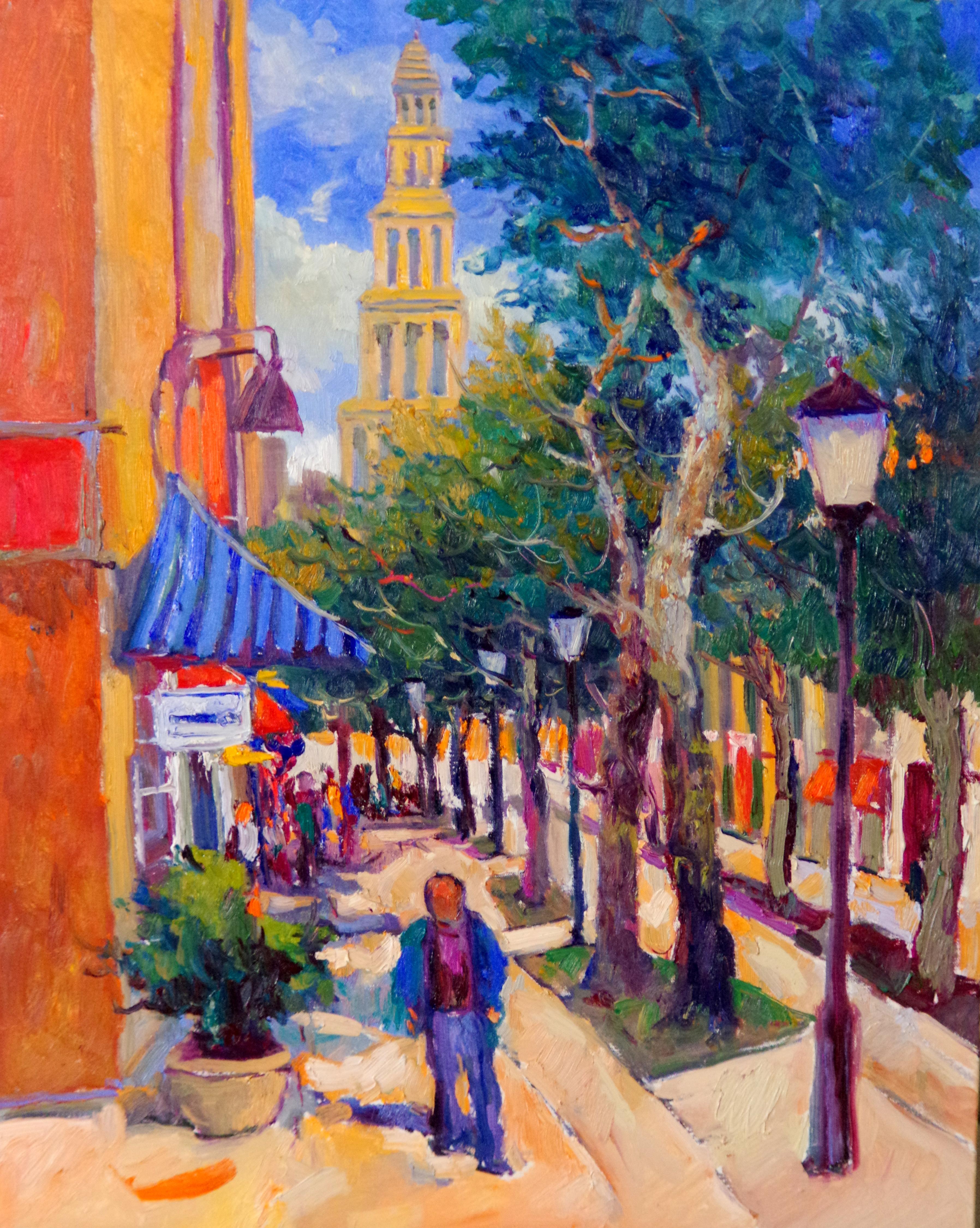 Suren Nersisyan Interior Painting - Street in Alexandria, Virginia