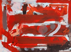Untitled, Abstract, Acrylic on Paper by Contemporary Indian Artist "In Stock"