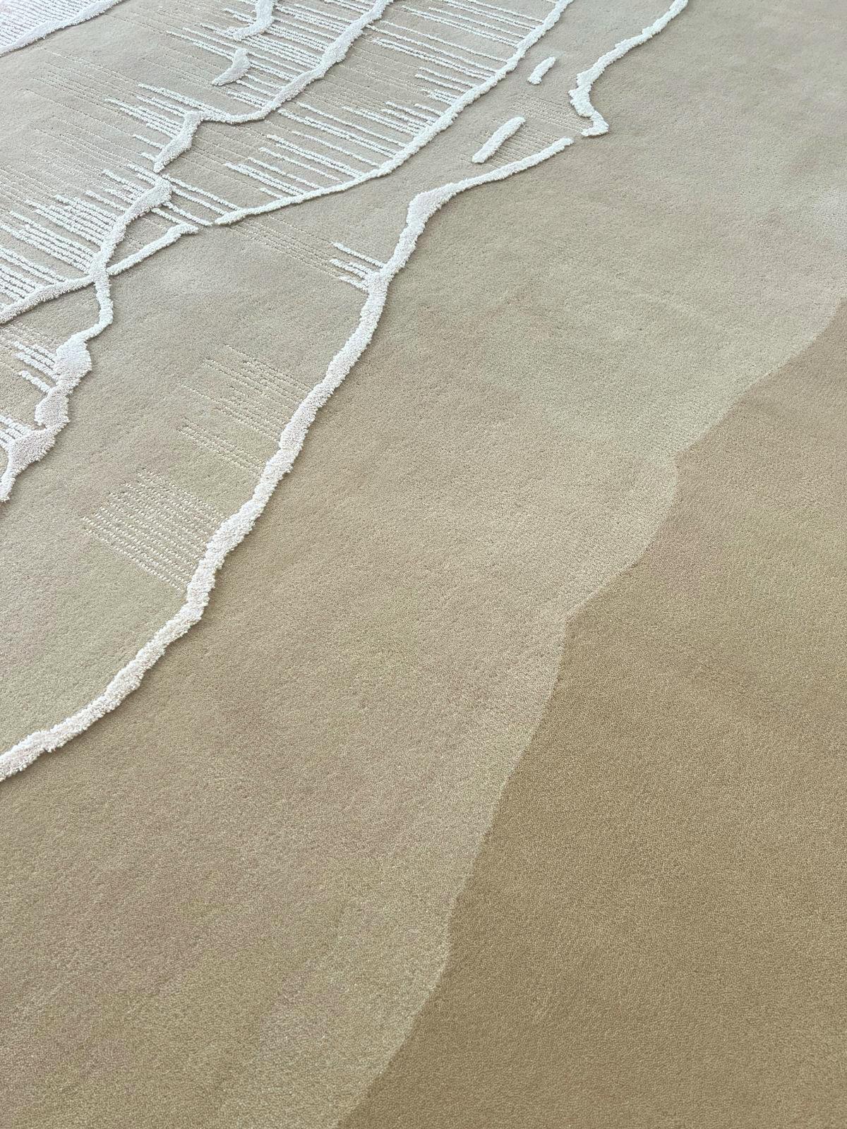 Other Surf Beige Rug by Volver Studios For Sale