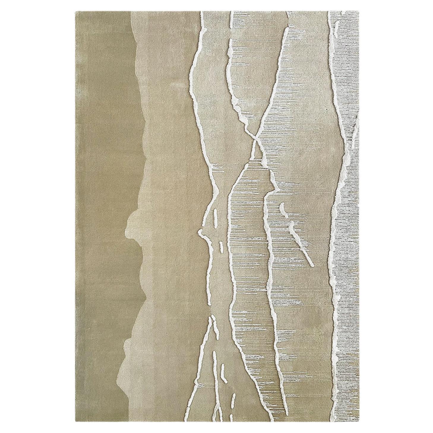 Surf Beige Rug by Volver Studios