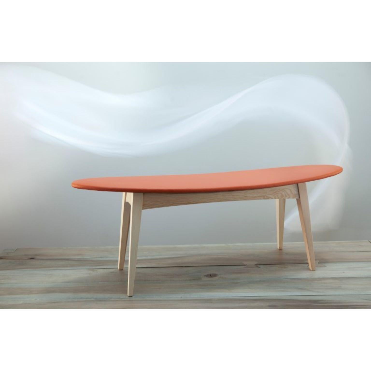 Surf bench by Jean-Baptiste Van den Heede
Signed and numbered
Dimensions: L 34 x W 120 x H 43 cm
Materials: extra Nordic pine wood

Also available in oak wood or other woods on demand.

The SURF bench is an ideal author’s design for the