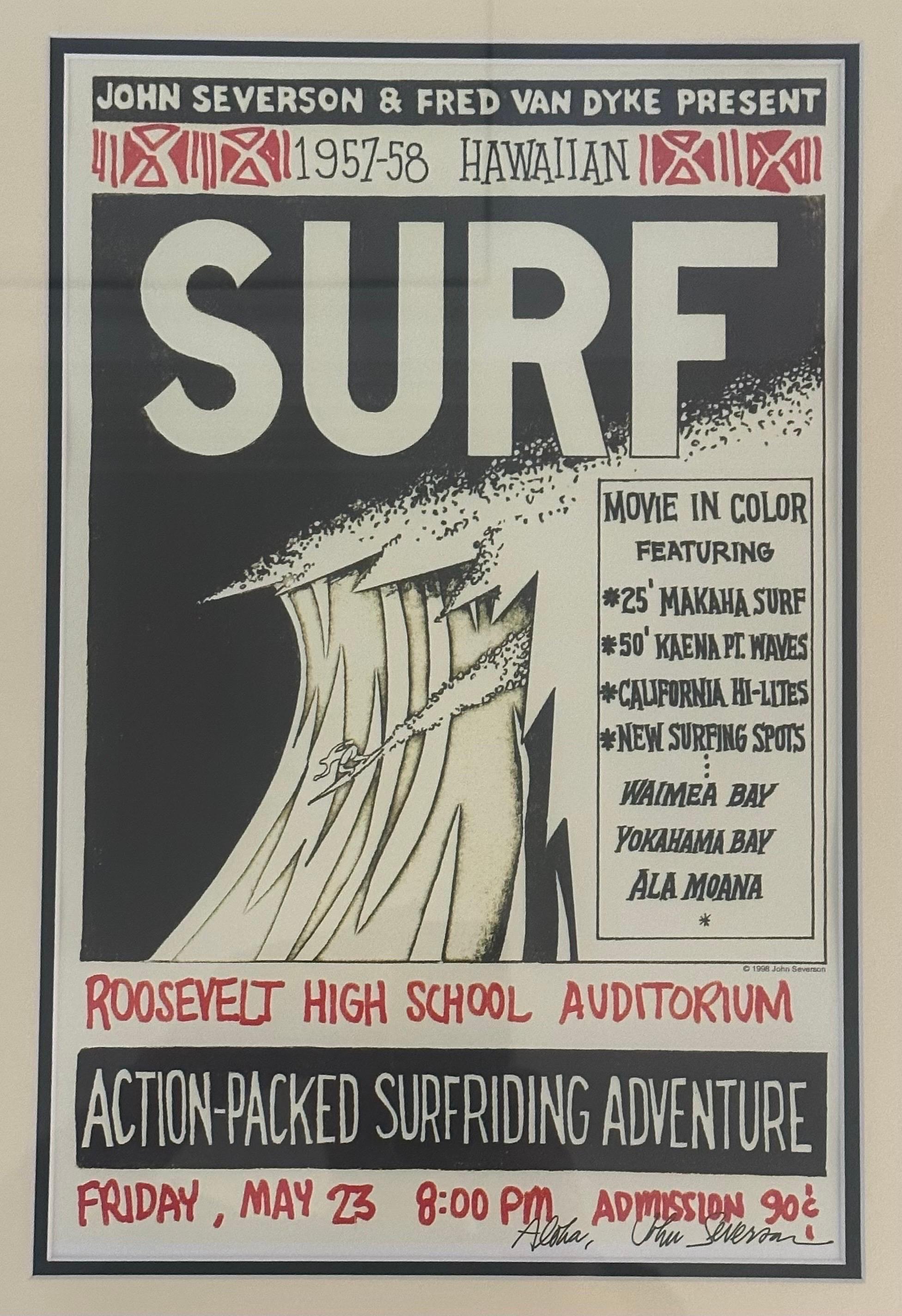 „Surf Culture“ Vintage-Filmplakat „Surf Culture“ Triptychon von John Severson „Big Wednesday“  im Angebot 4