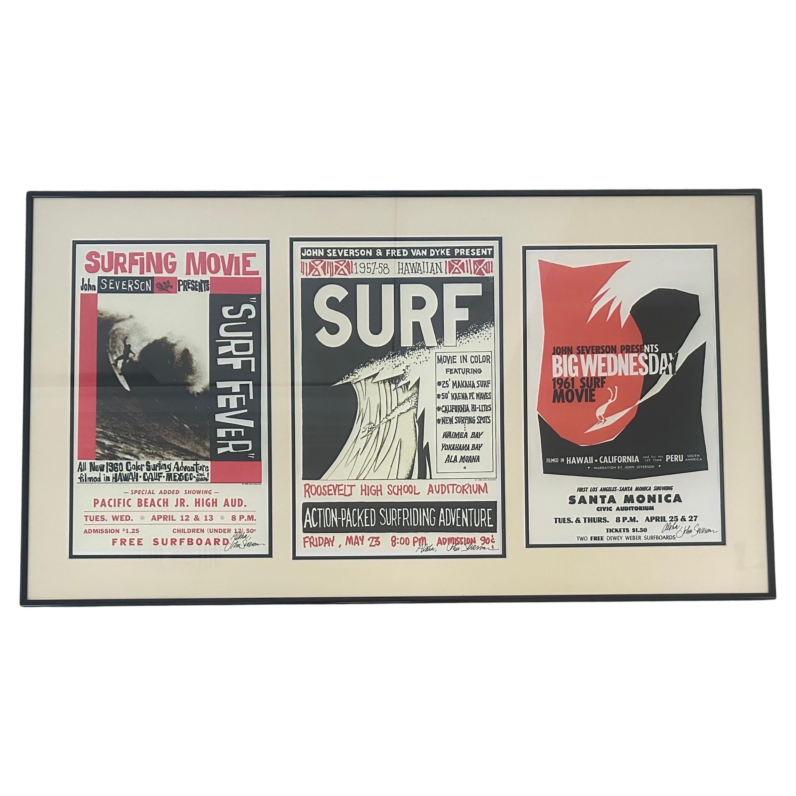 „Surf Culture“ Vintage-Filmplakat „Surf Culture“ Triptychon von John Severson „Big Wednesday“  im Angebot 12
