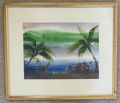 "Surf Culture" Watercolor Painting by Industry Pioneer John Severson