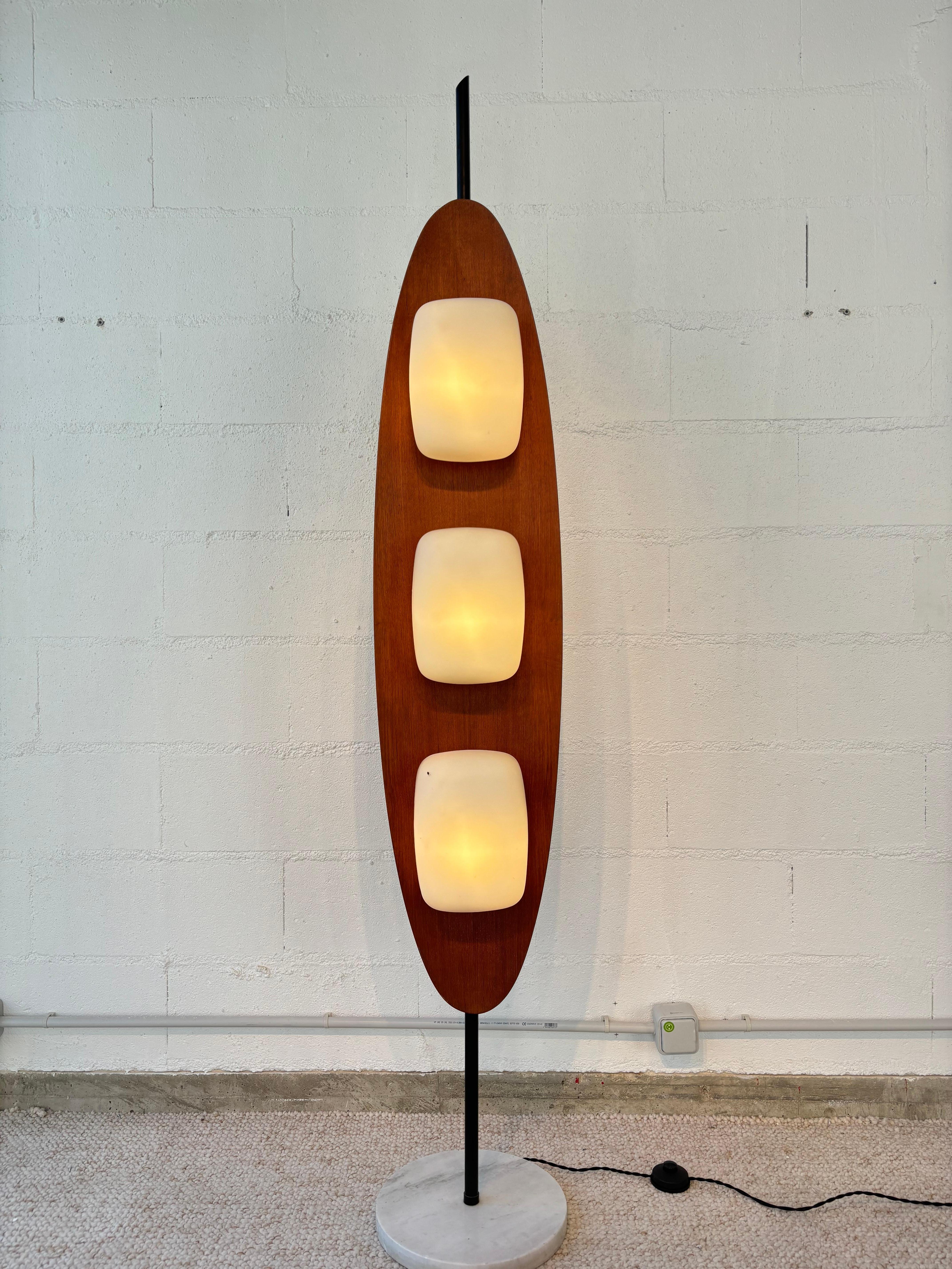 Mid-Century Modern Surf floorlamp by Goffredo Reggiani For Sale