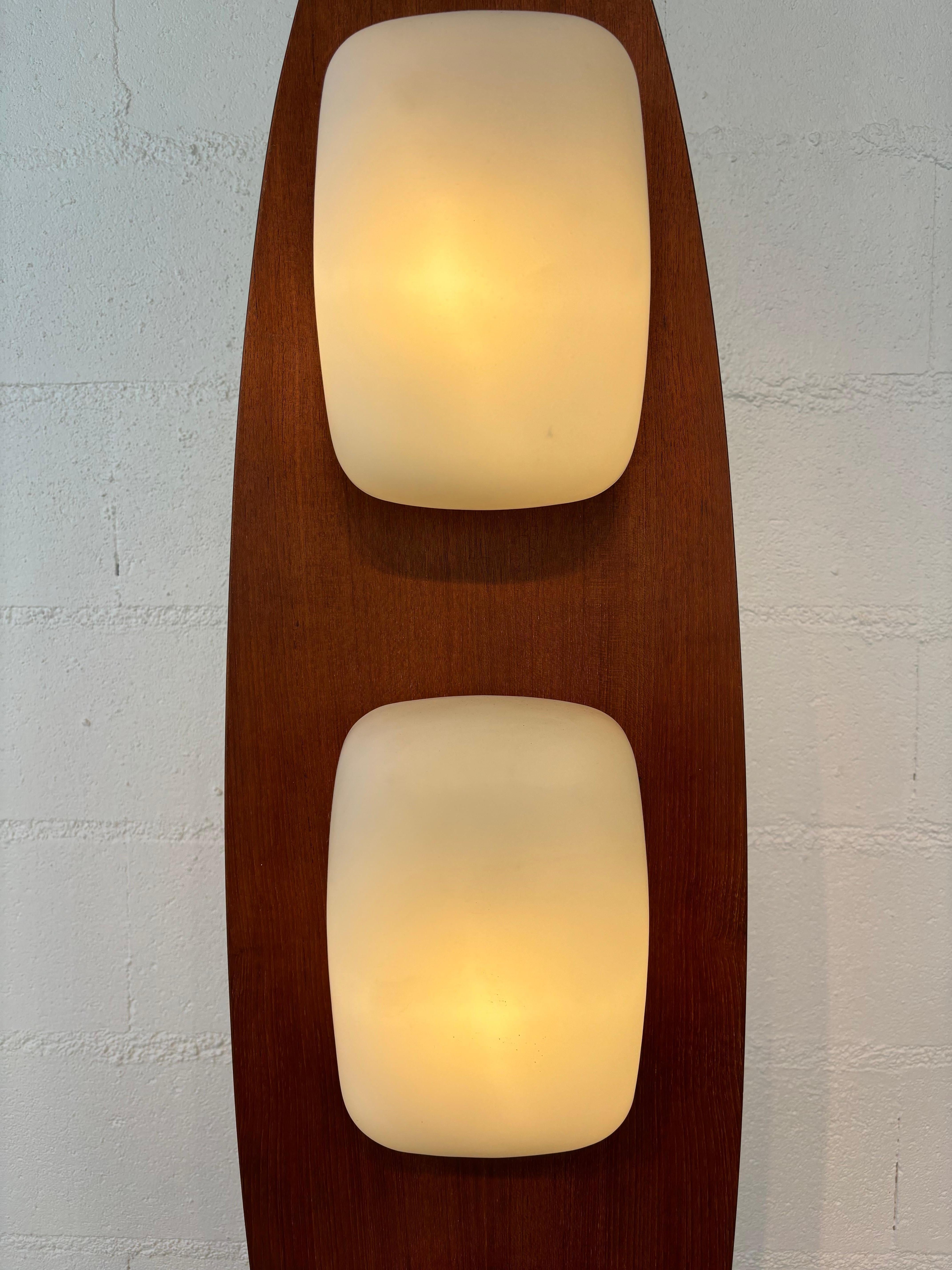 Italian Surf floorlamp by Goffredo Reggiani For Sale