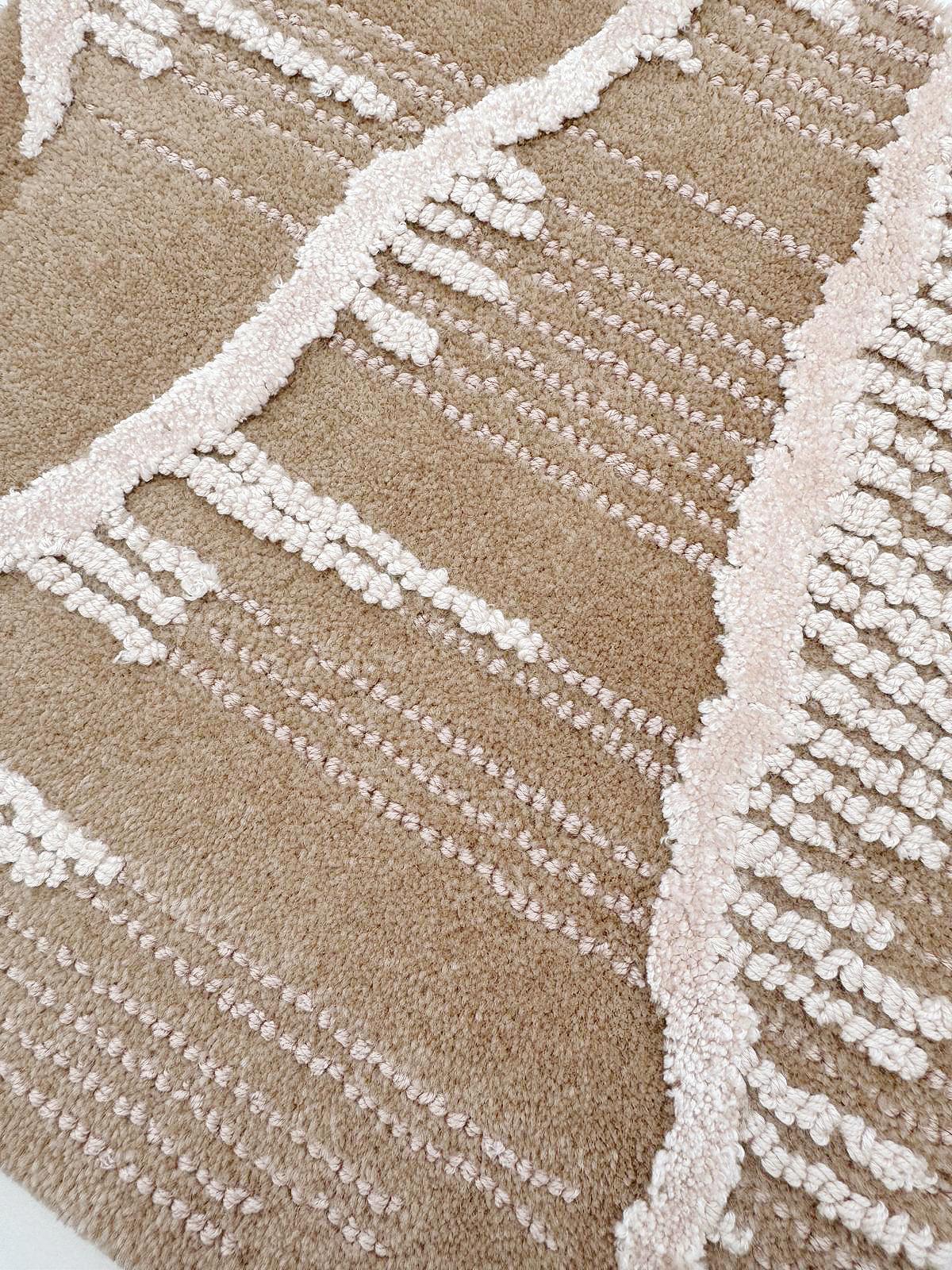 Surf Sunset Rug by Volver Studios
Dimensions: W 250 x L 350 cm.
Materials: Wool and bamboo.

Available in seven size options: 90 x 240 cm, 140 x 200 cm, 170 x 240 cm, 200 x 300 cm, 250 x 350 cm, 300 x 400 cm, and 350 x 450 cm. Also available in