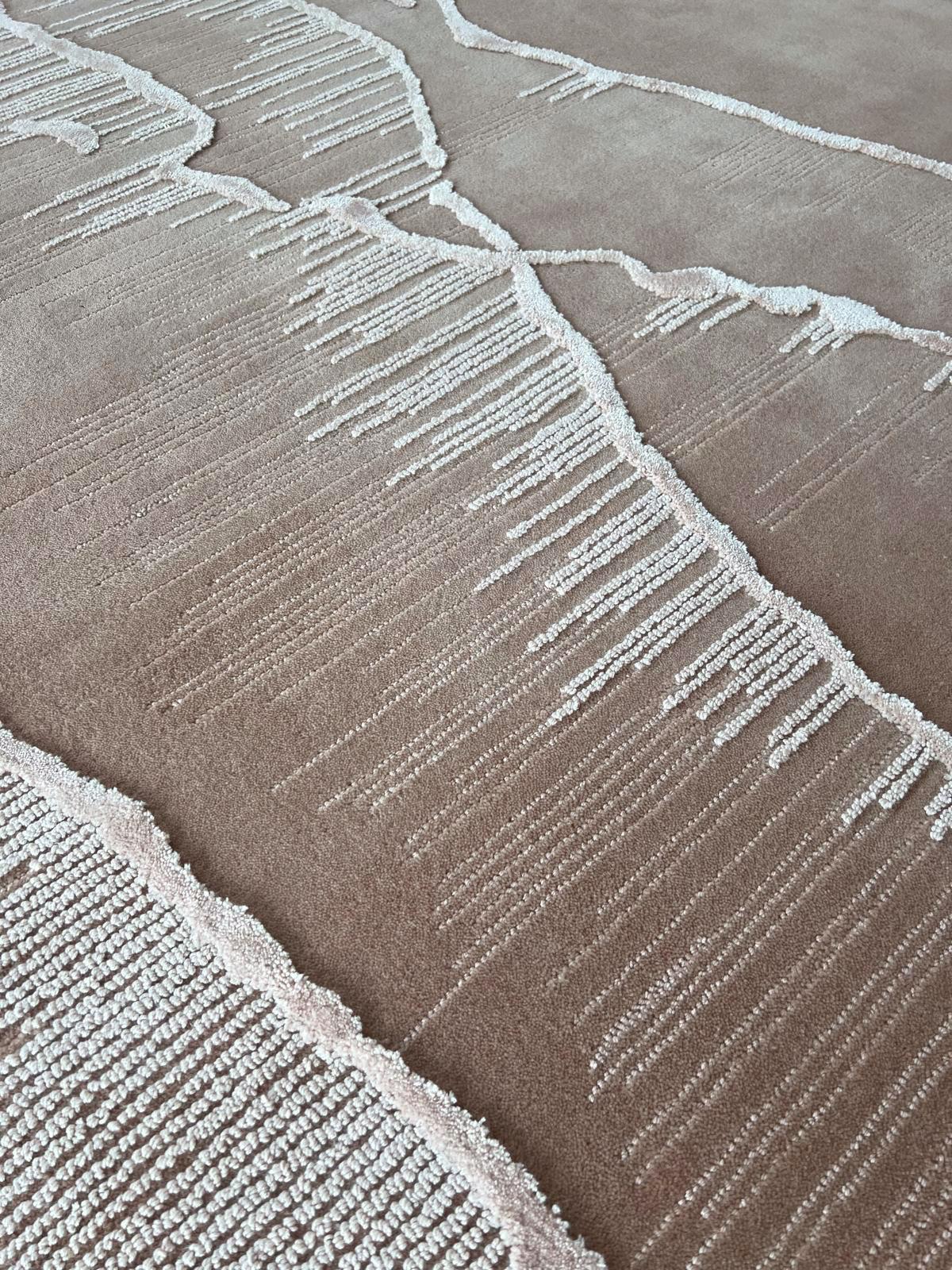 Contemporary Surf Sunset Rug by Volver Studios For Sale