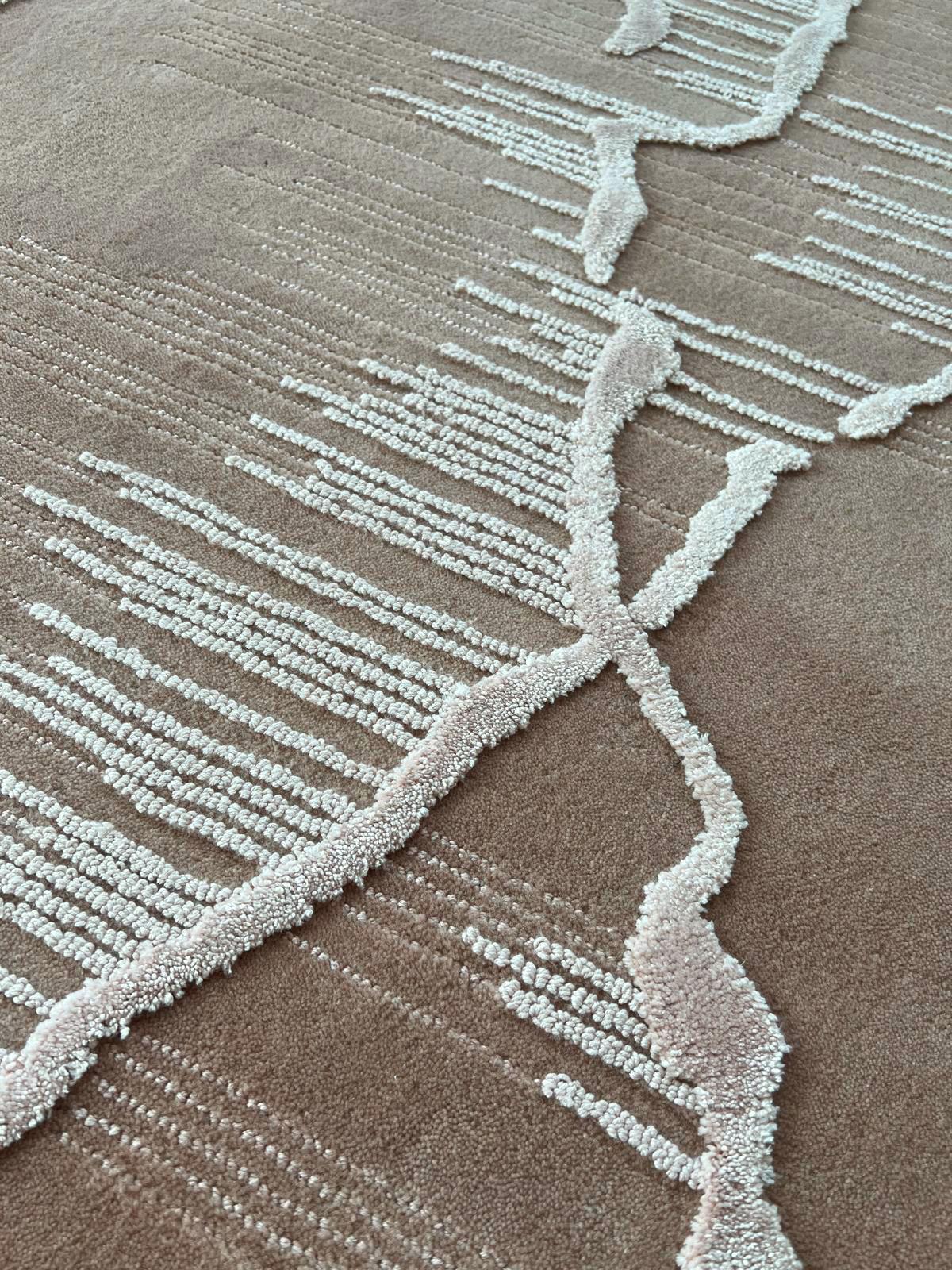 Wool Surf Sunset Rug by Volver Studios For Sale