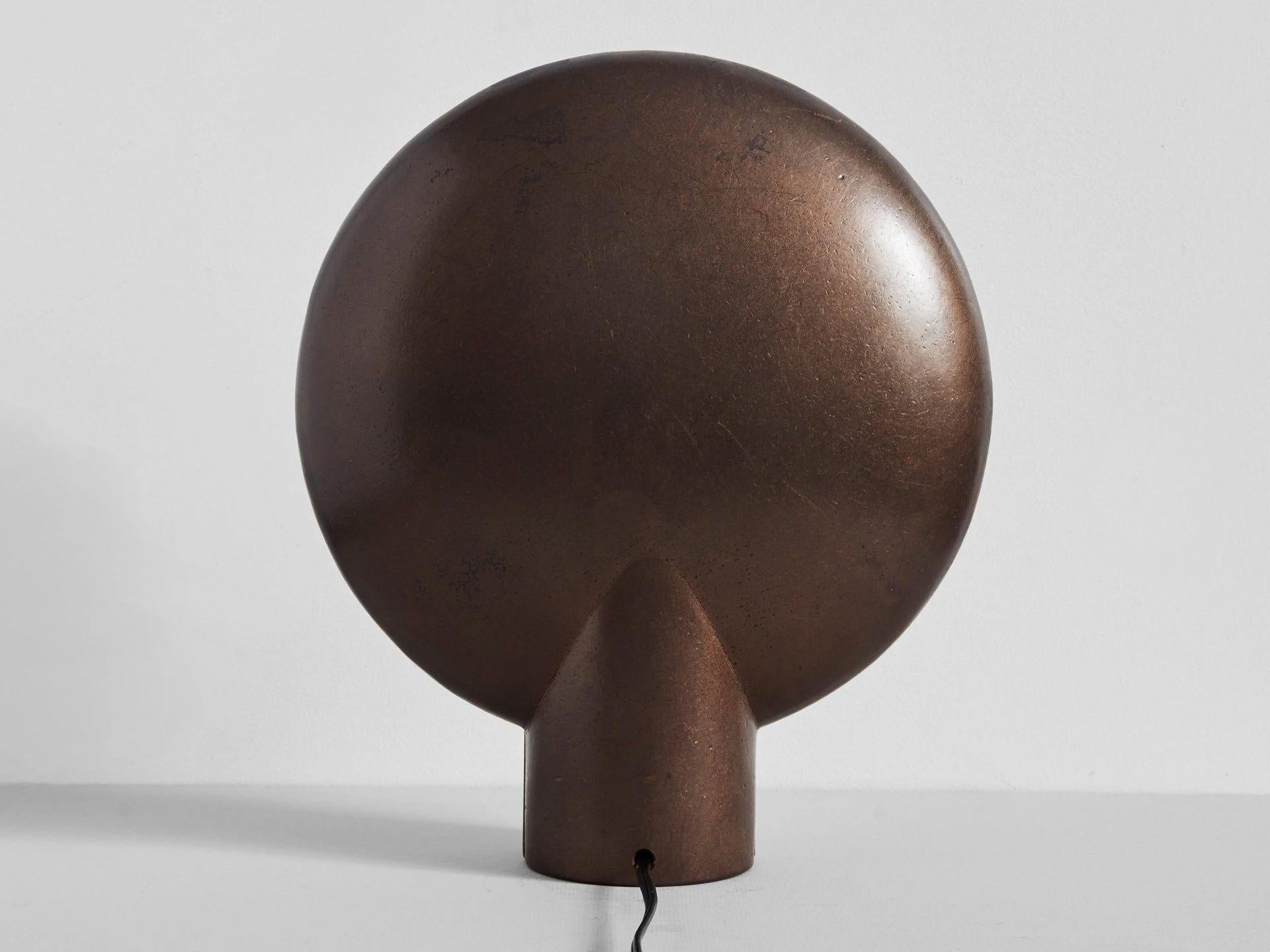 Australian Surface Bronze Lamp by Henry Wilson