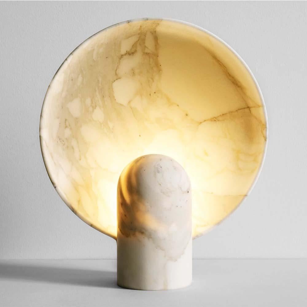 Marble Surface Sconce Calacatta For Sale