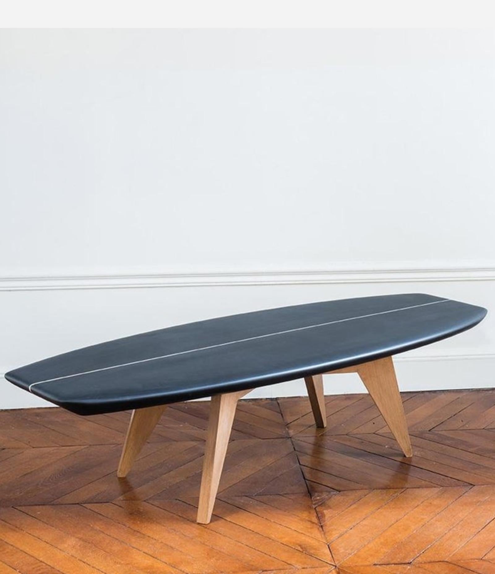 French Surfboard Coffee Center Table