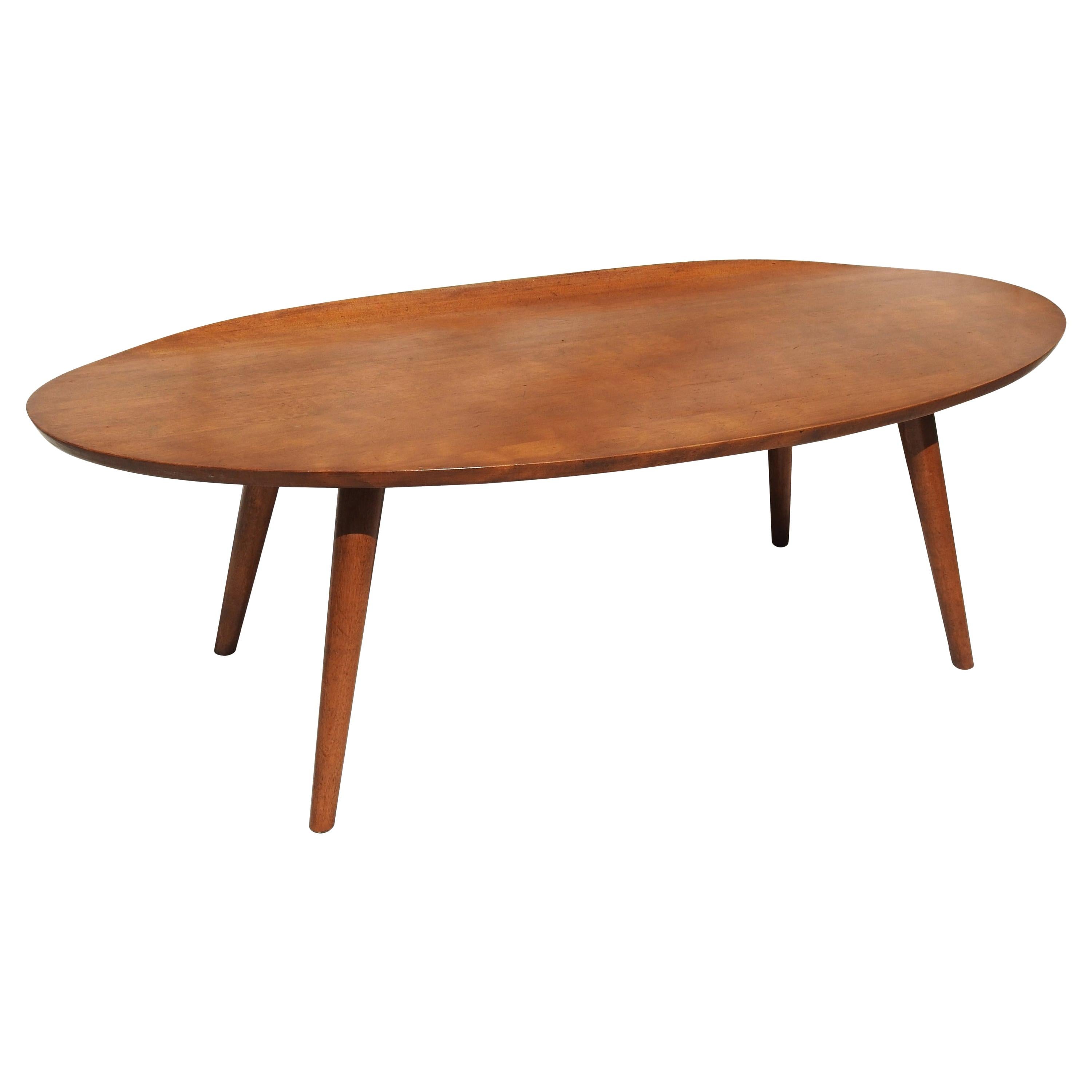 Surfboard Coffee Table by Russel Wright For Sale