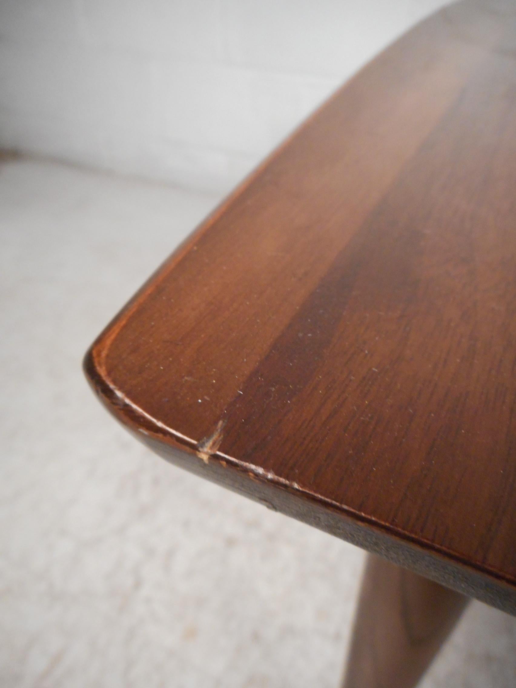 Surfboard End Tables by Bassett Furniture Co., a Pair 1