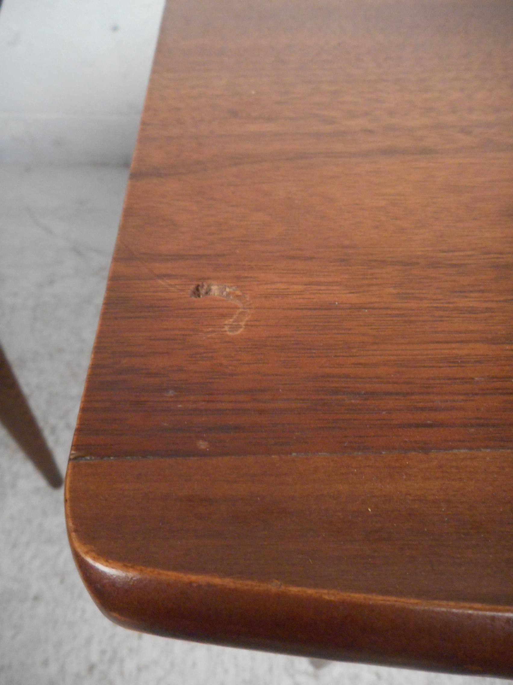 Surfboard End Tables by Bassett Furniture Co., a Pair 4