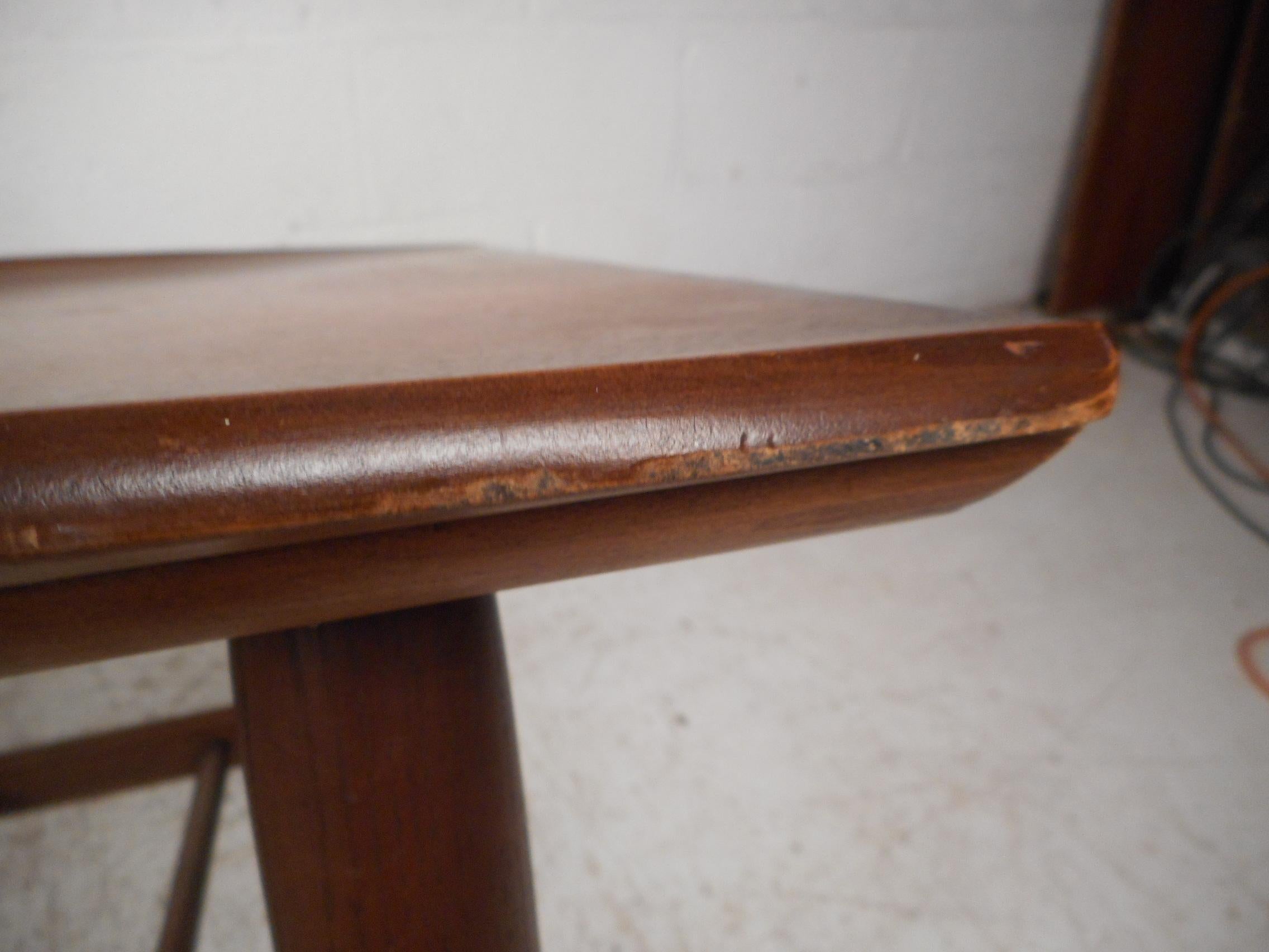 Surfboard End Tables by Bassett Furniture Co., a Pair 5