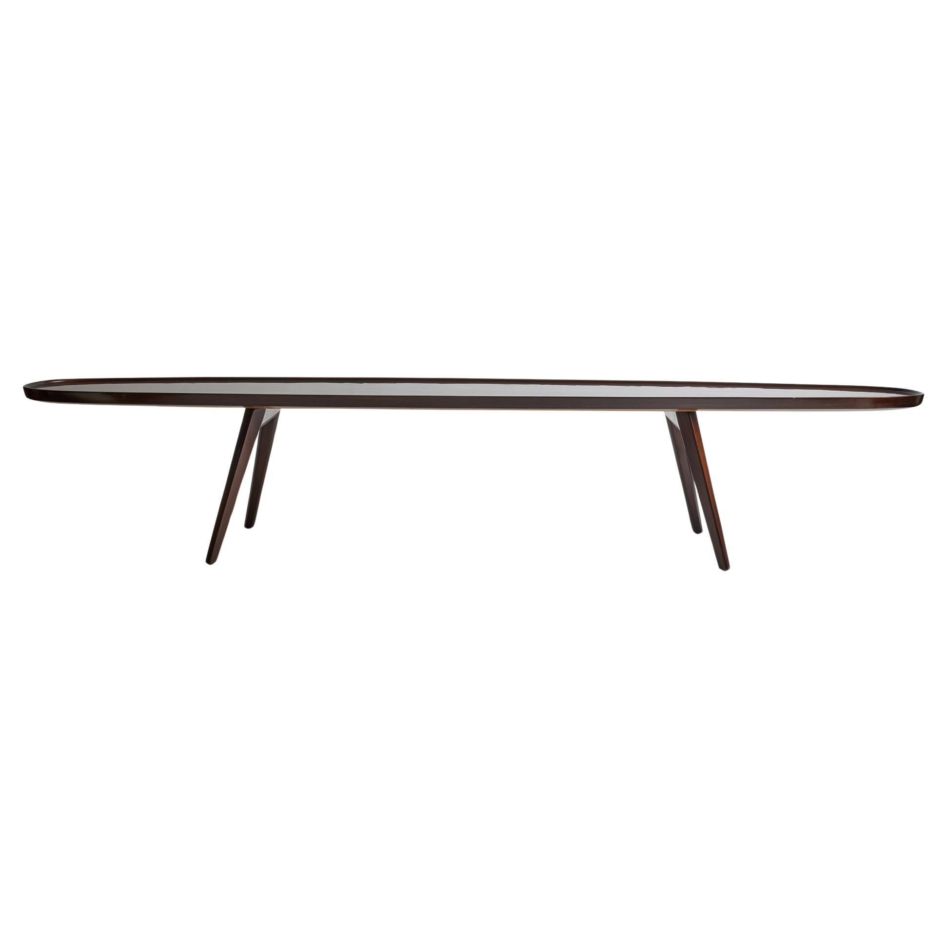 Surfboard Low Table by Edward Wormley for Dunbar