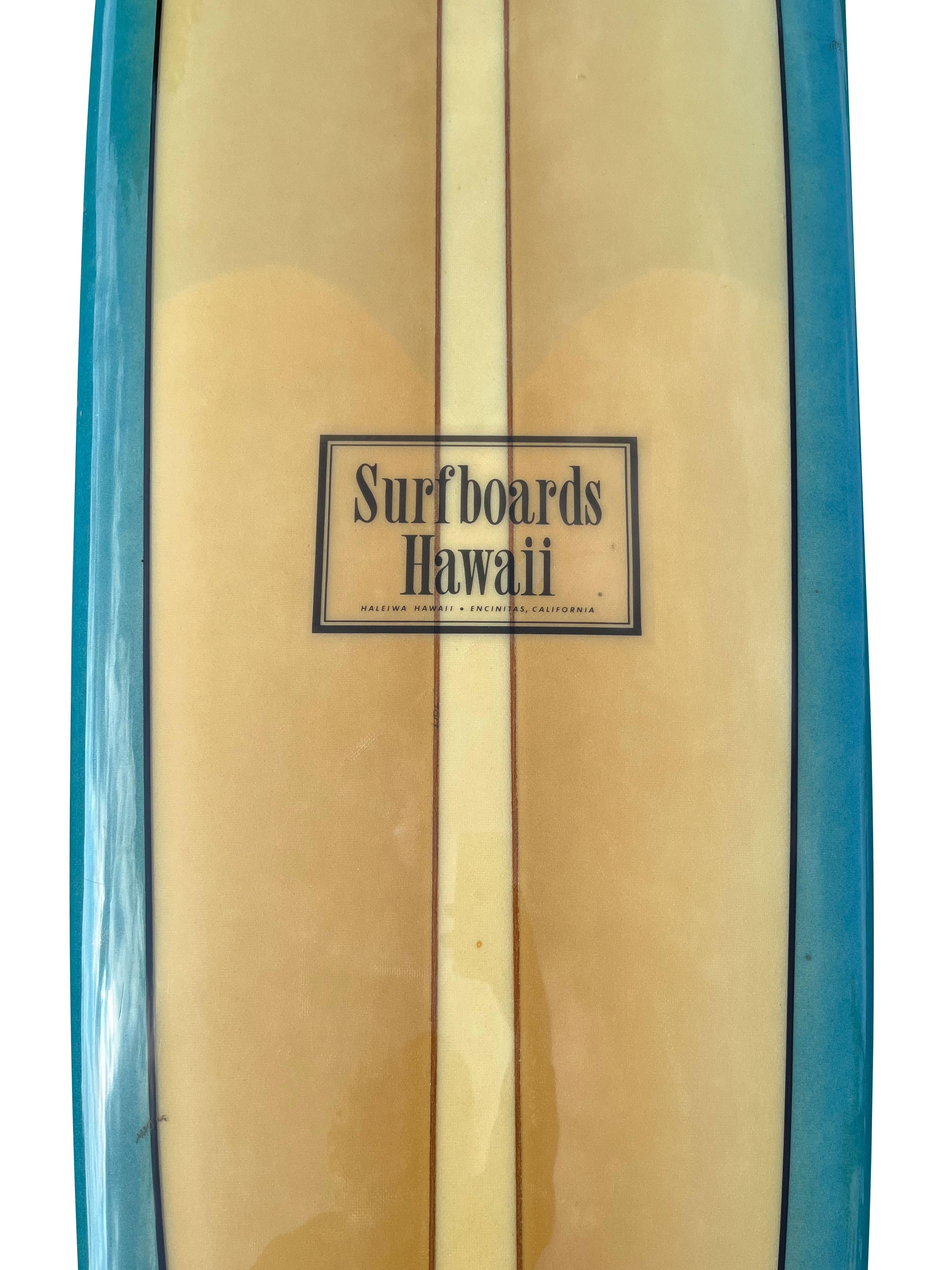 Surfboards Hawaii Classic Longboard (1963) Bon état - En vente à Haleiwa, HI