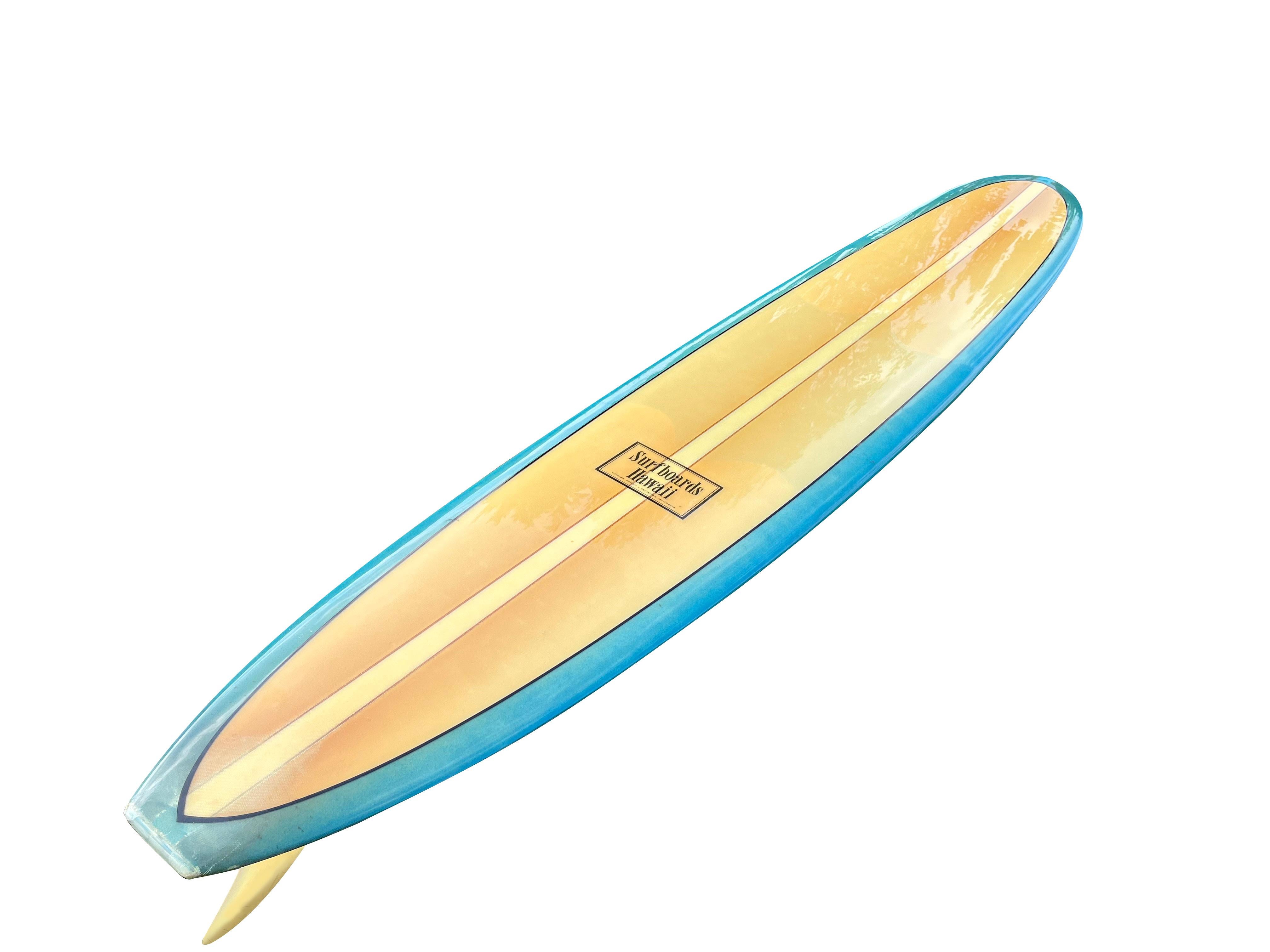 Milieu du XXe siècle Surfboards Hawaii Classic Longboard (1963) en vente
