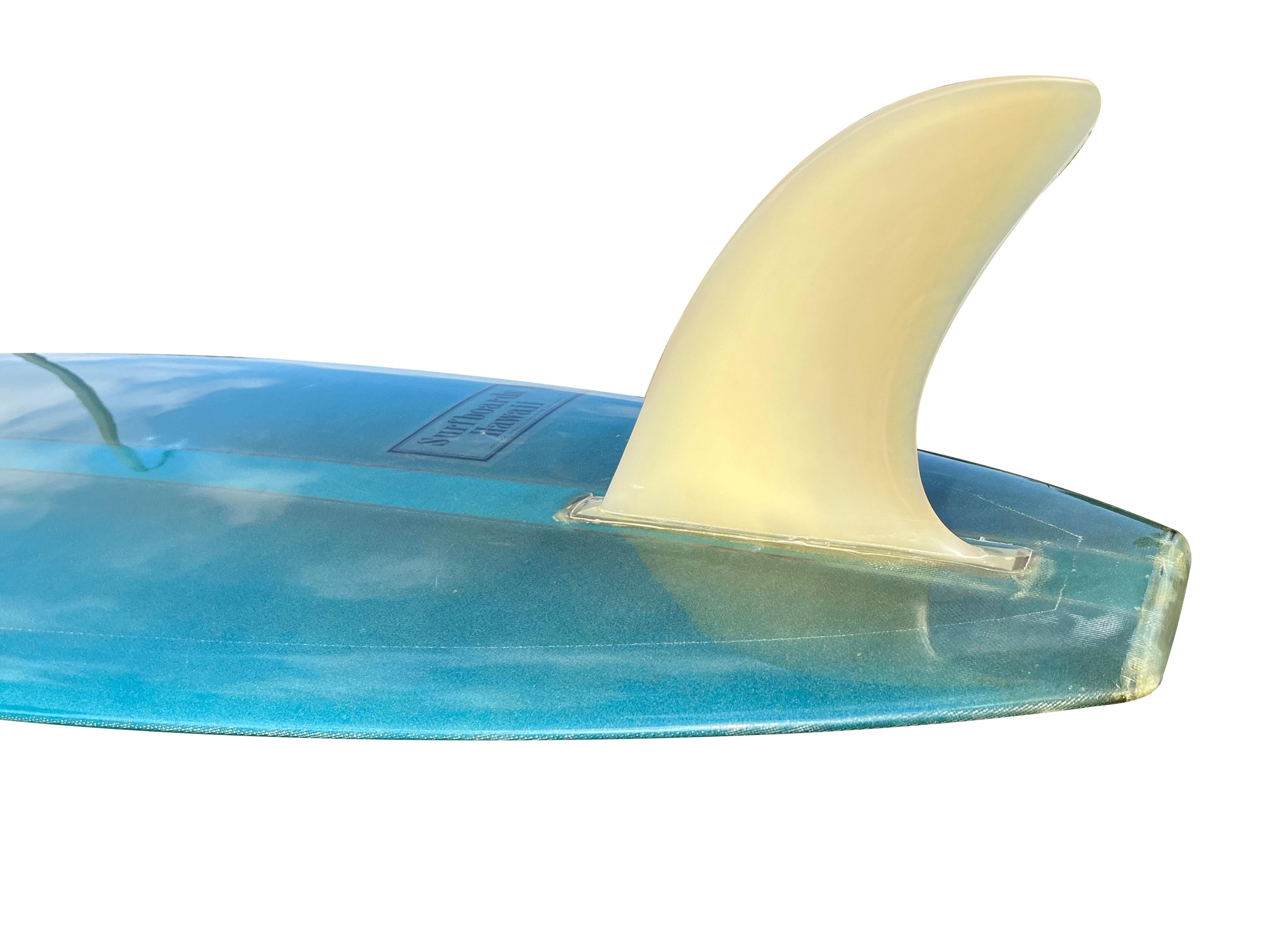 Fibre de verre Surfboards Hawaii Classic Longboard (1963) en vente