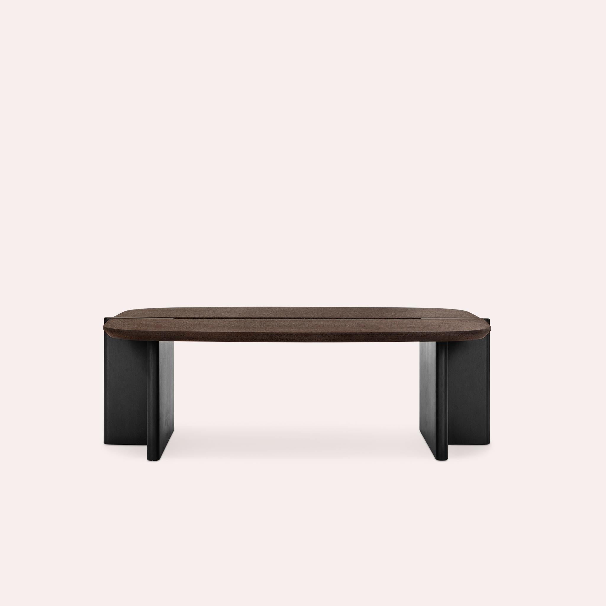 Contemporary Surfside Drive Coffee Table by Workshop APD in Solid Ash Wood For Sale