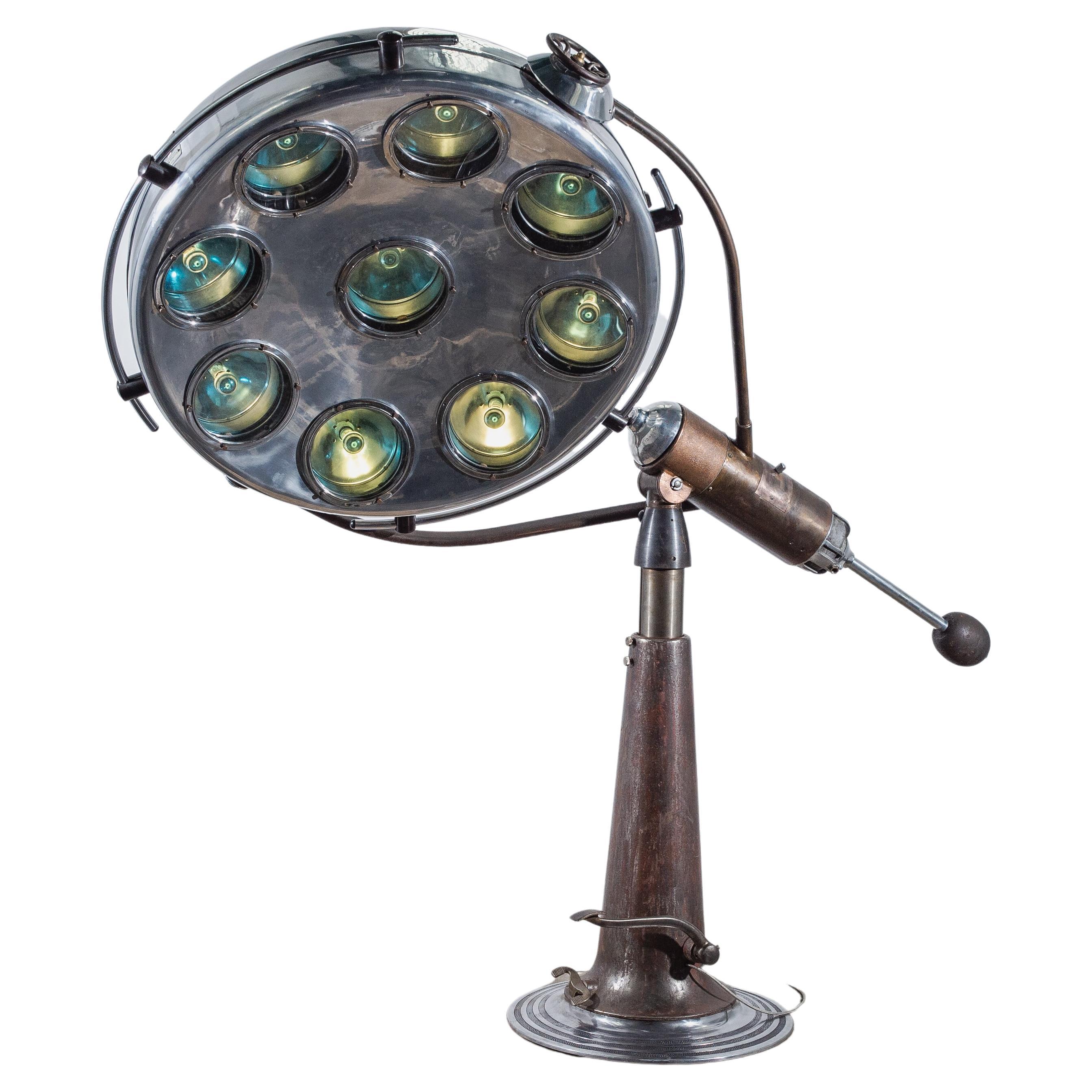 Surgery Light 'Original Hanau' 9 lamps For Sale