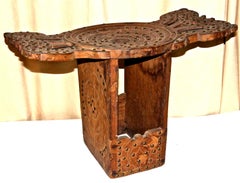 Surinam Regenwald Intensiv verzierter Hocker