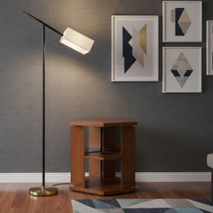 Mesa auxiliar extensible de madera de arce "Surprise" de Denis de la Mesiere