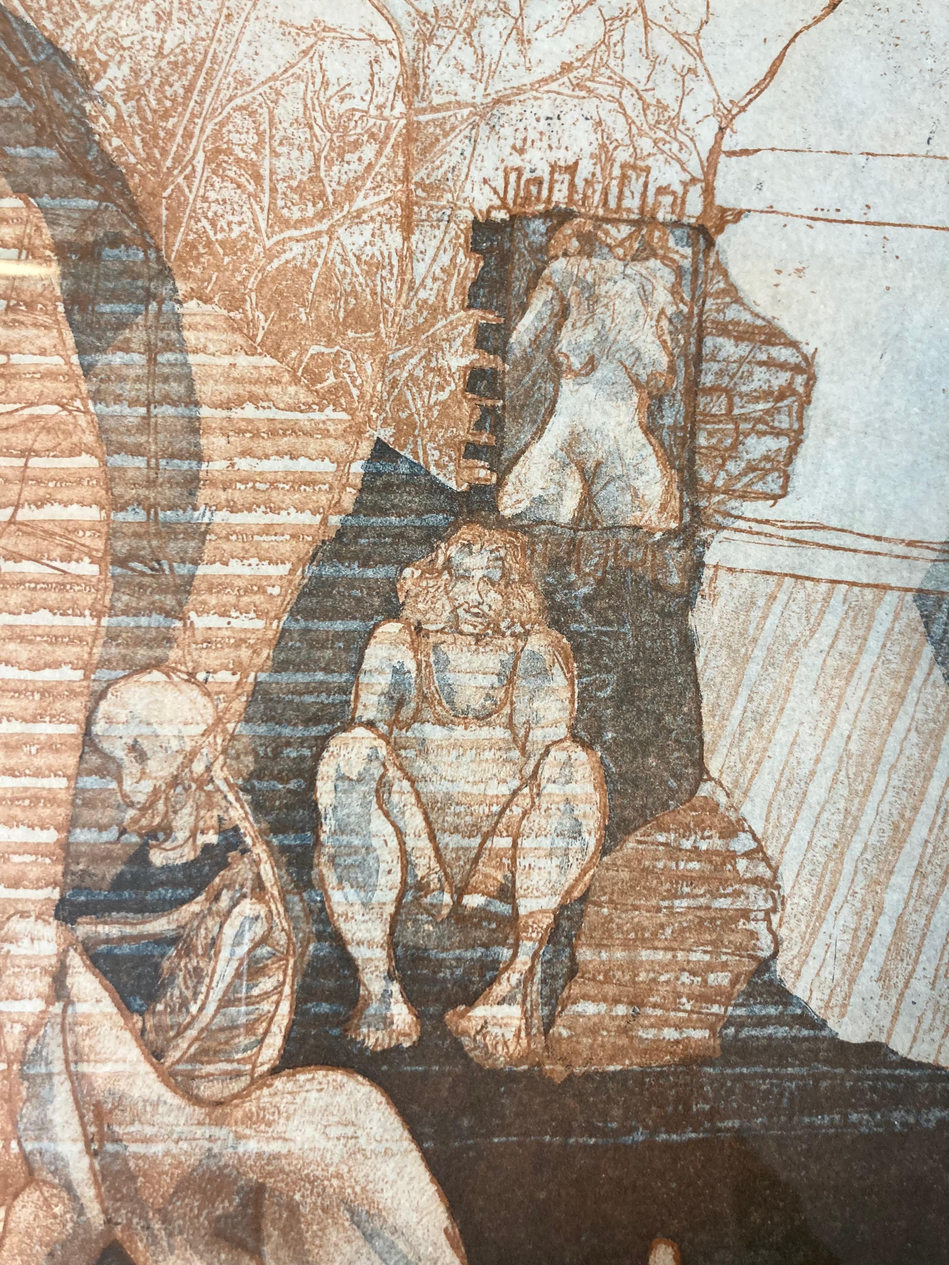 Surreal Artists Proof with Dream Like Imagery For Sale 12