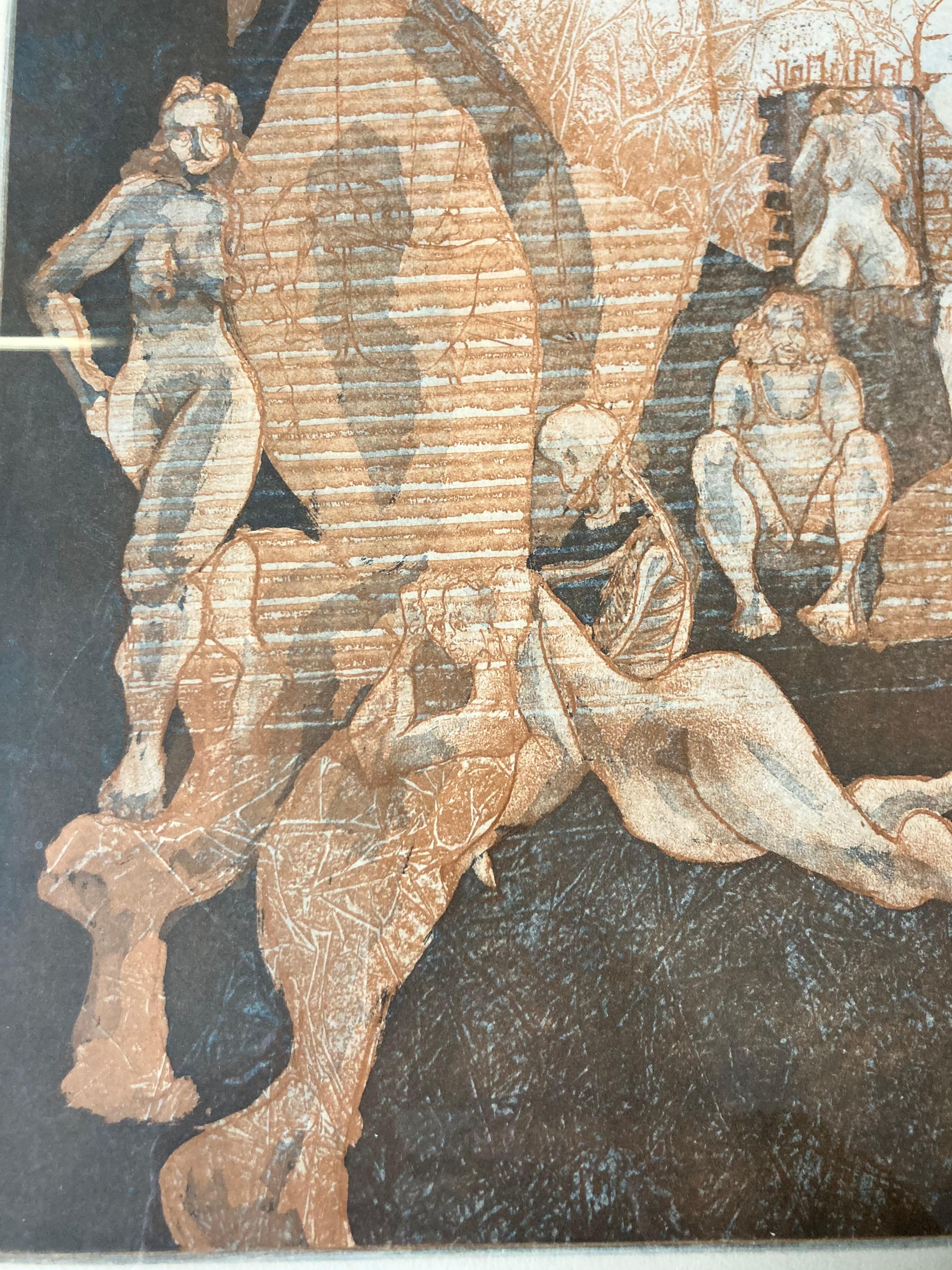 Surreal Artists Proof with Dream Like Imagery For Sale 14