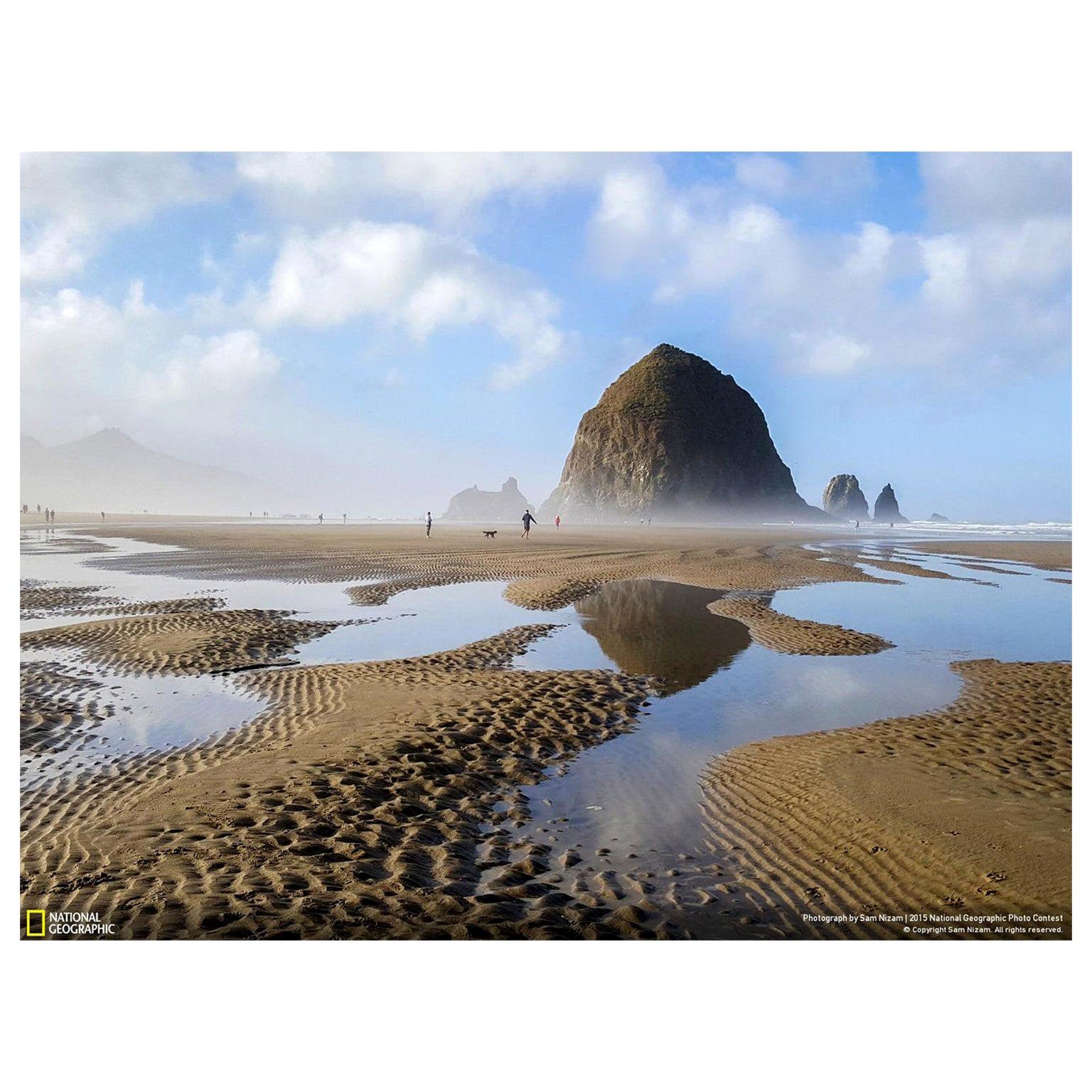 "Surreal Encounters on the Oregon Coast, " Canon Beach Photograph, Sam Nizam  For Sale