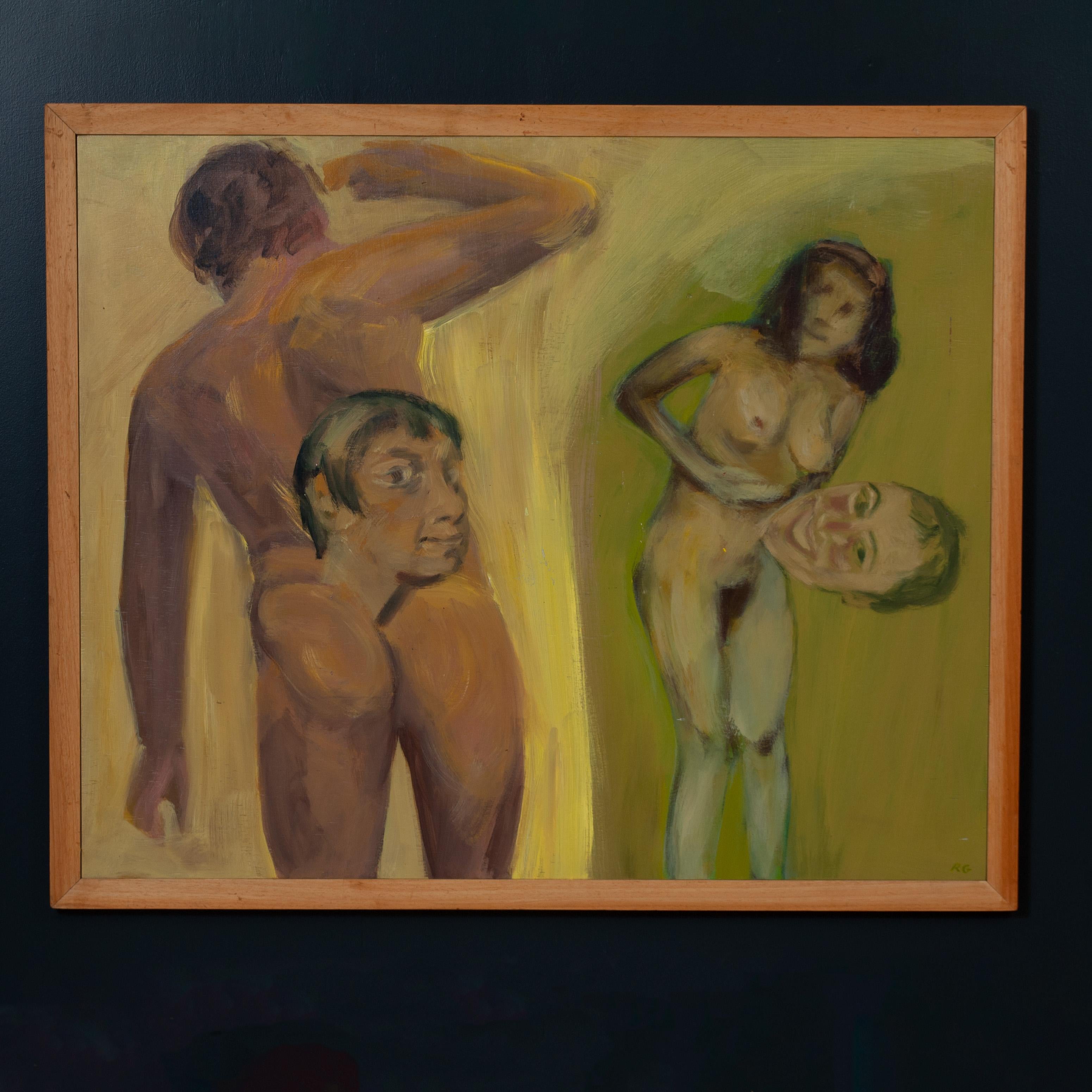 Pittura figurativa surreale, Roland Gautier In condizioni buone in vendita a London, GB
