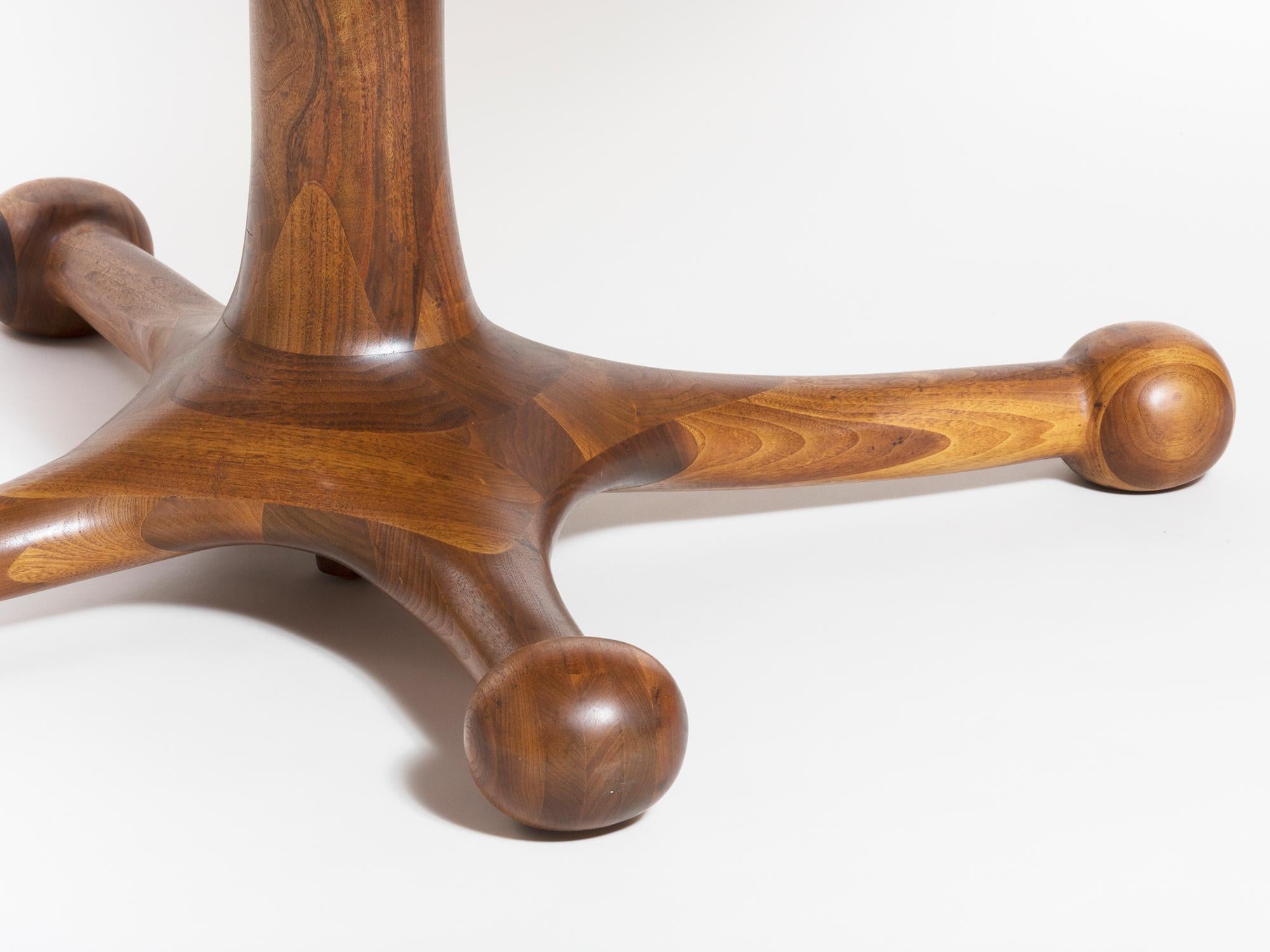 Oak Surreal Frog Leg Dining Table by Tim Mackaness