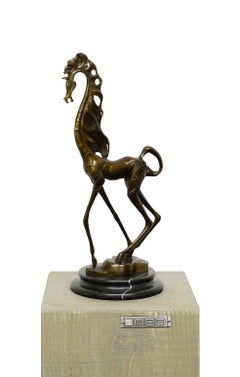 Surreal Horse, Exquisite Bronze Sculpture Inspired by Salvador Dalí