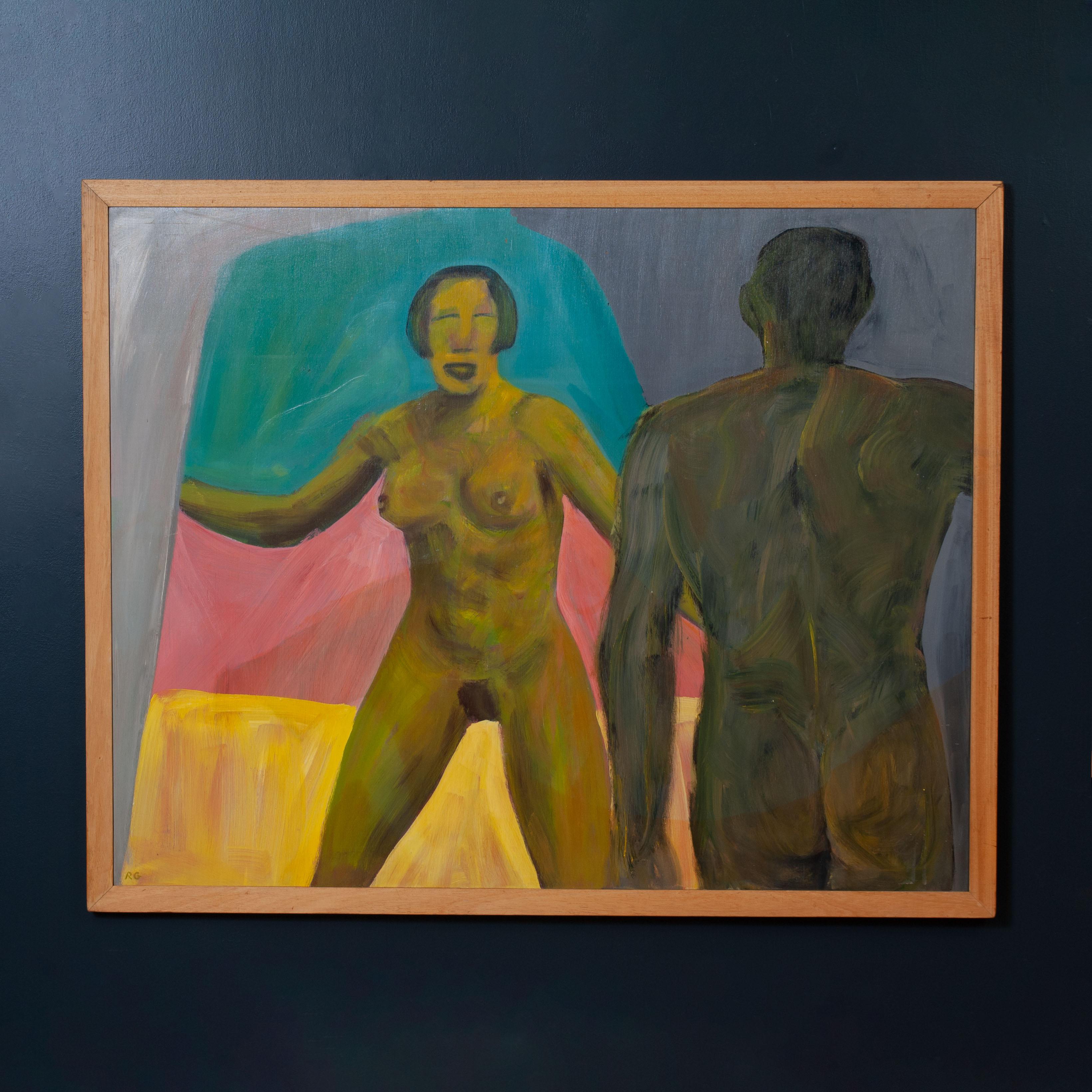 Dipinto a mano Pittura surreale, Roland Gautier in vendita