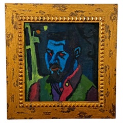 Surrealist African American Self-Portrait by Harry Leopold D. 1943