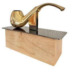 Surrealist Brass Pipe Sculpture (After Sherrie Levine)