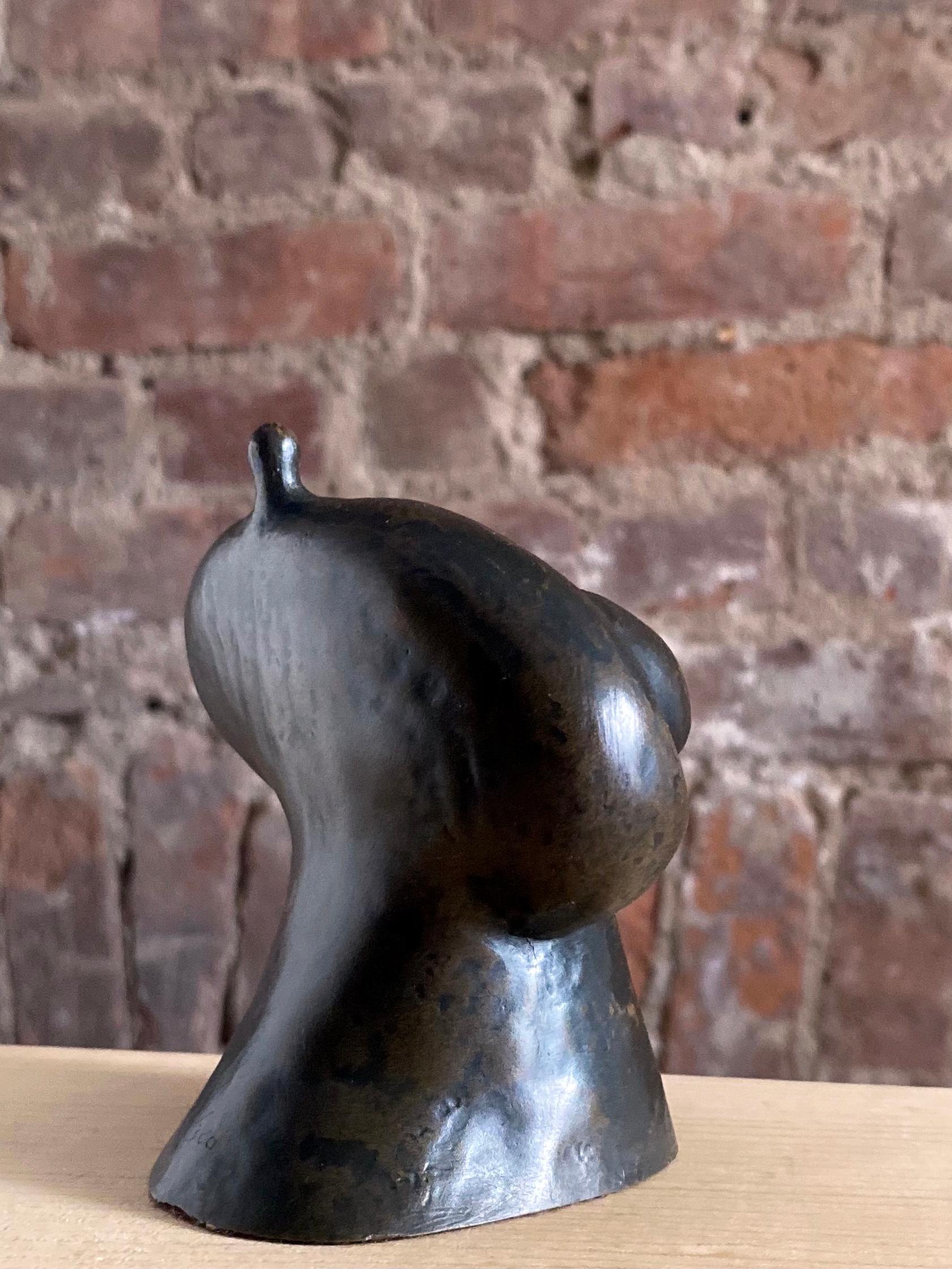 Surrealist Bronze Female Nude Abstract Sculpture, Mid 20th Century 6