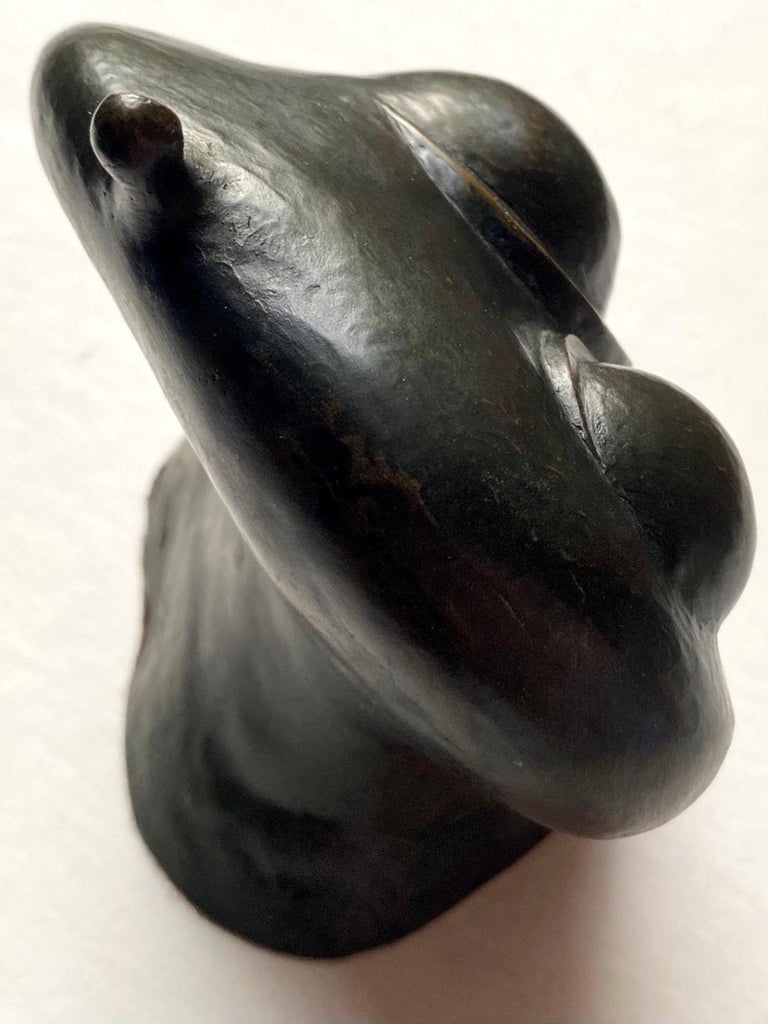 Surrealist Bronze Female Nude Abstract Sculpture, Mid 20th Century For Sale 1