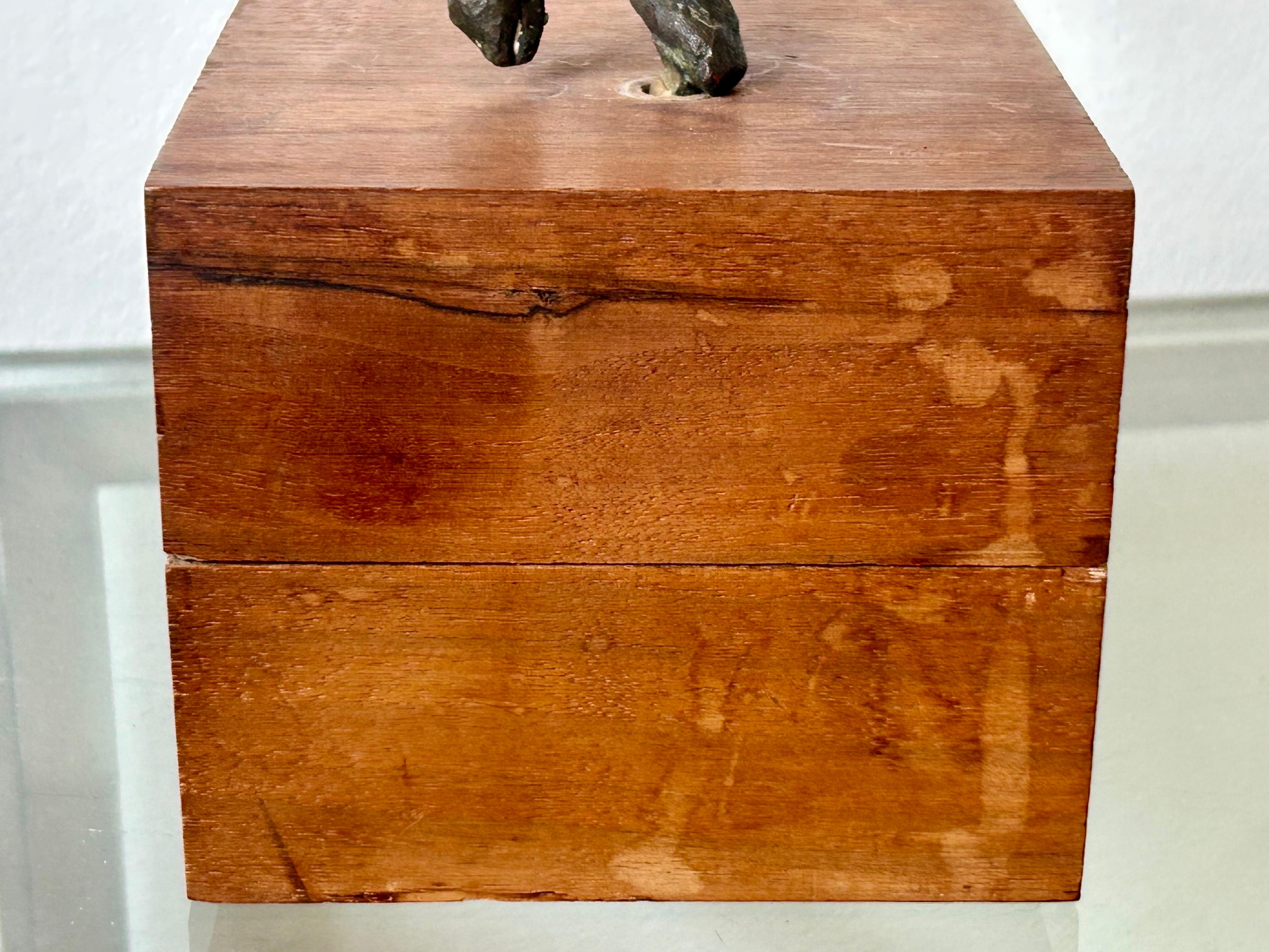 Scultura surrealista in bronzo Jack Zajac in vendita 1