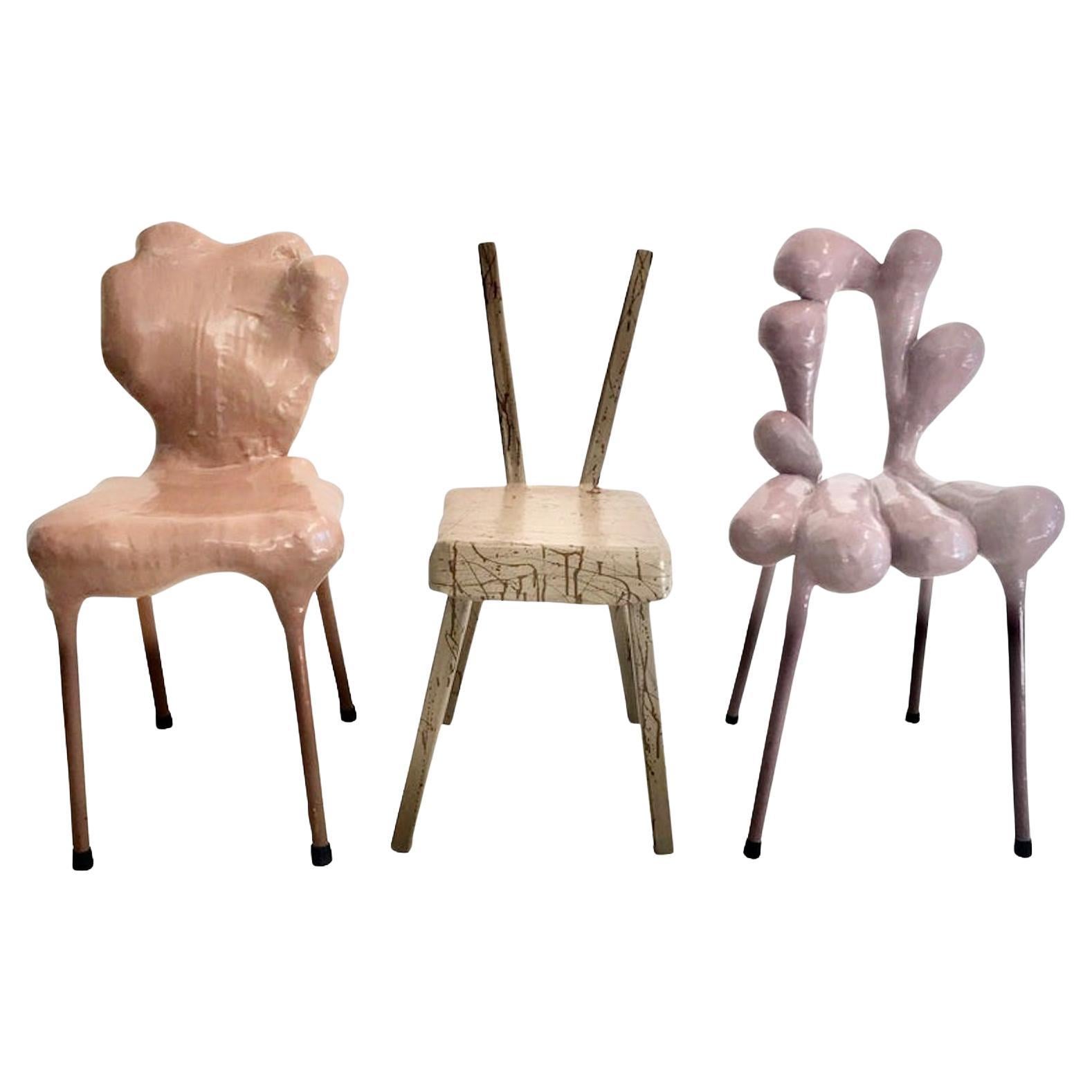 Surrealist Chair by Tessa Koot, Netherlands (1, 2 & 3) For Sale