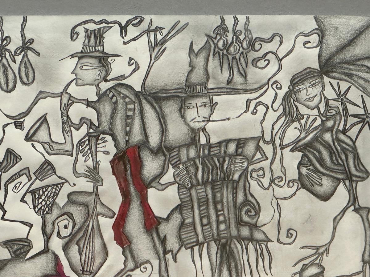 dibujo de surrealista