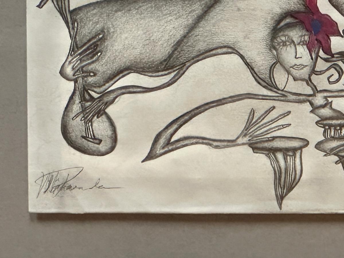 Dibujo Surrealista siglo XX en venta
