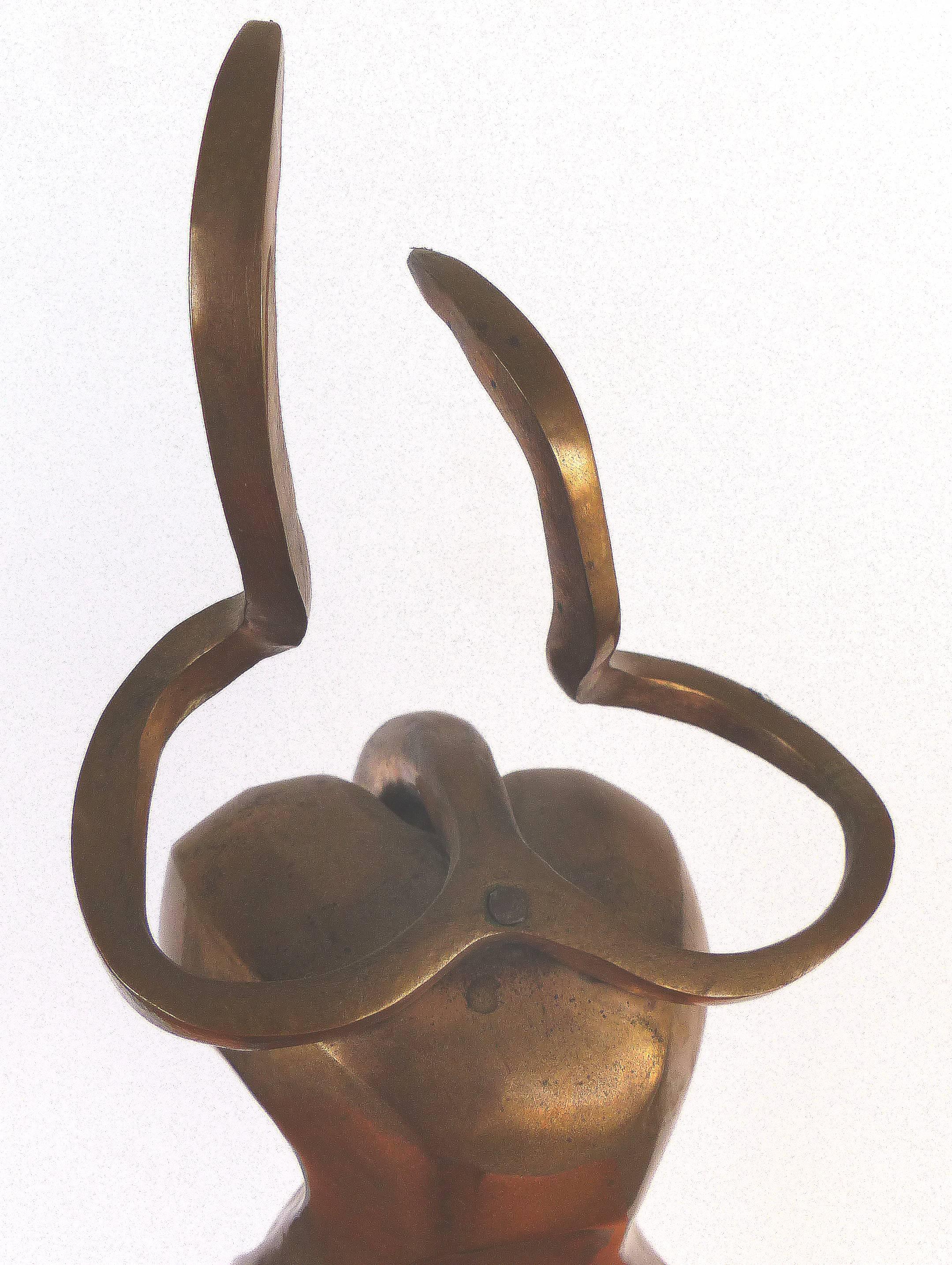 Surrealist Figurative Bronze Signed Zuñiga and Dated, 1977 2