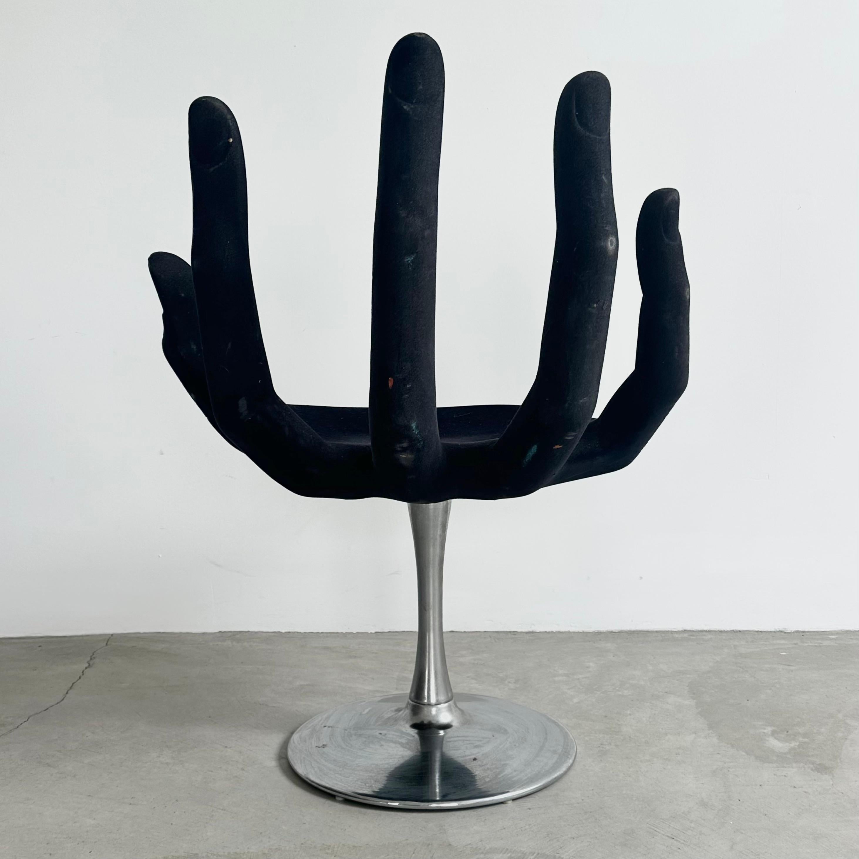 Late 20th Century Surrealist Hand Chair, 1970s USA For Sale