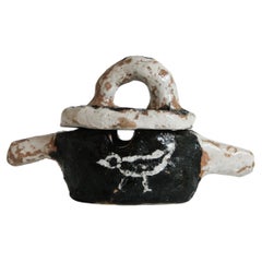 Surrealist Lidded Vessel #4 Maurice Perrenoud 1914-2007