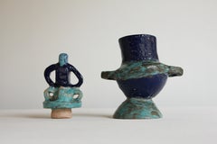 Surrealist Lidded Vessel #8 Maurice Perrenoud 1914-2007